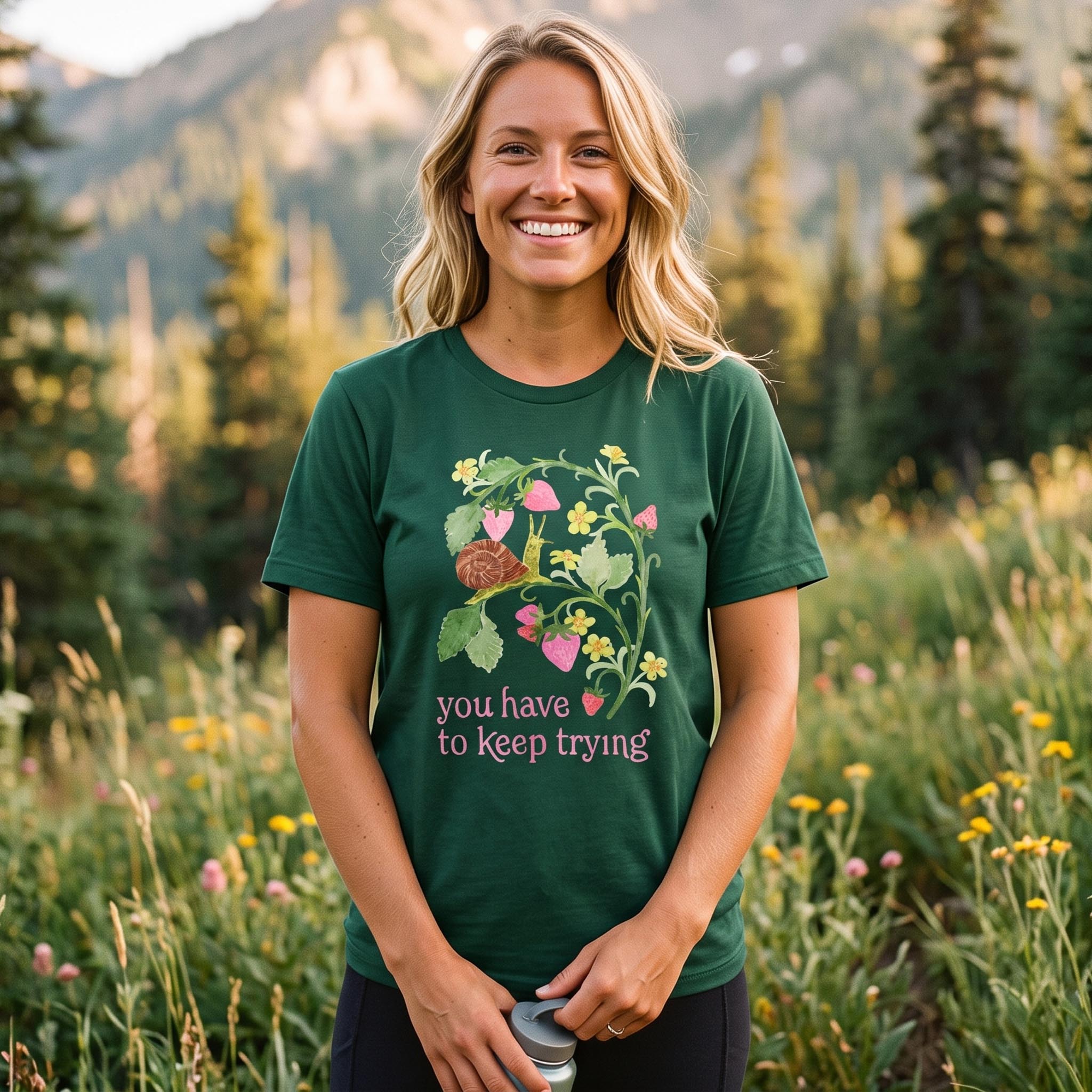 MDCTBYWY26072408 You Have to Keep Trying T-Shirt