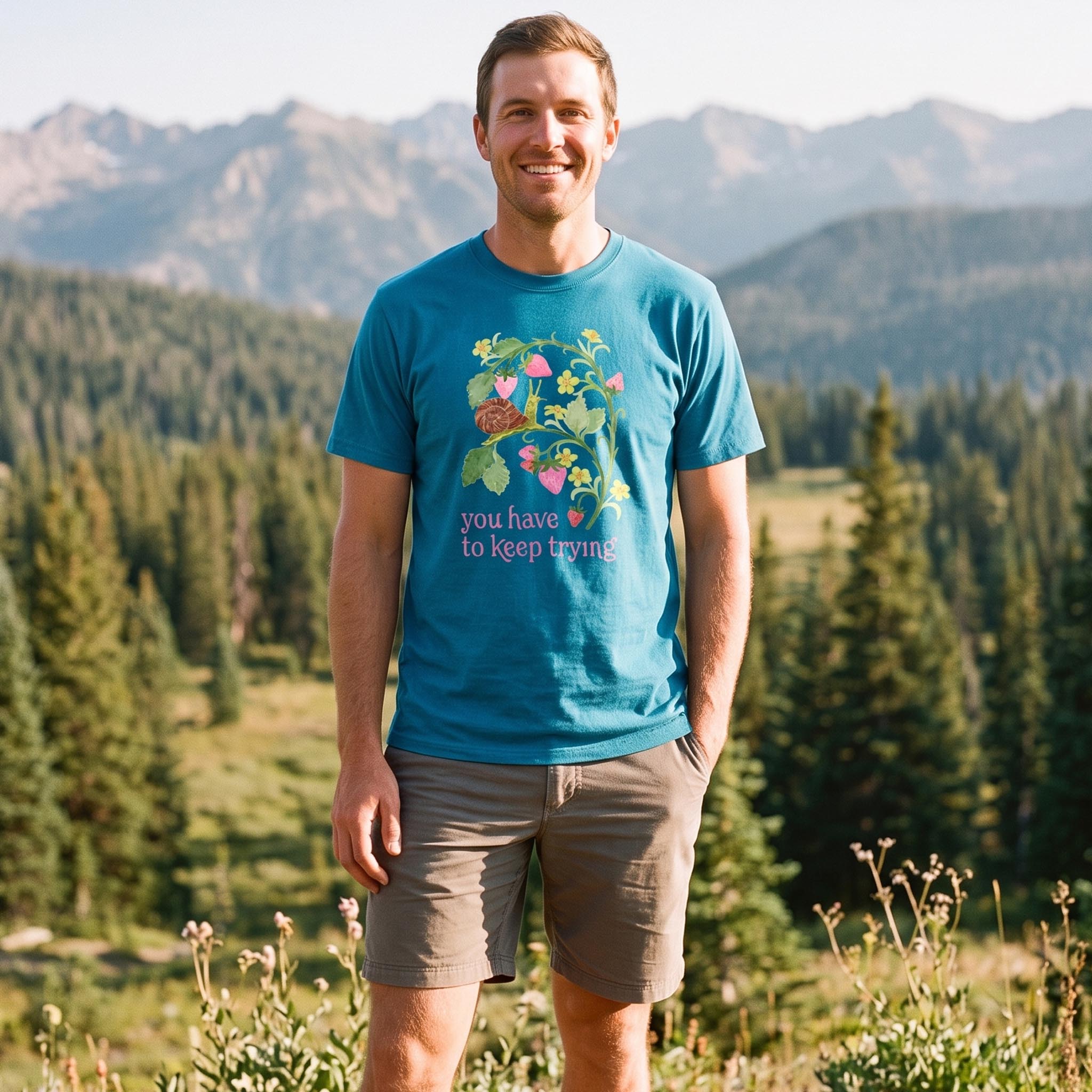 MDCTBYWY26072408 You Have to Keep Trying T-Shirt