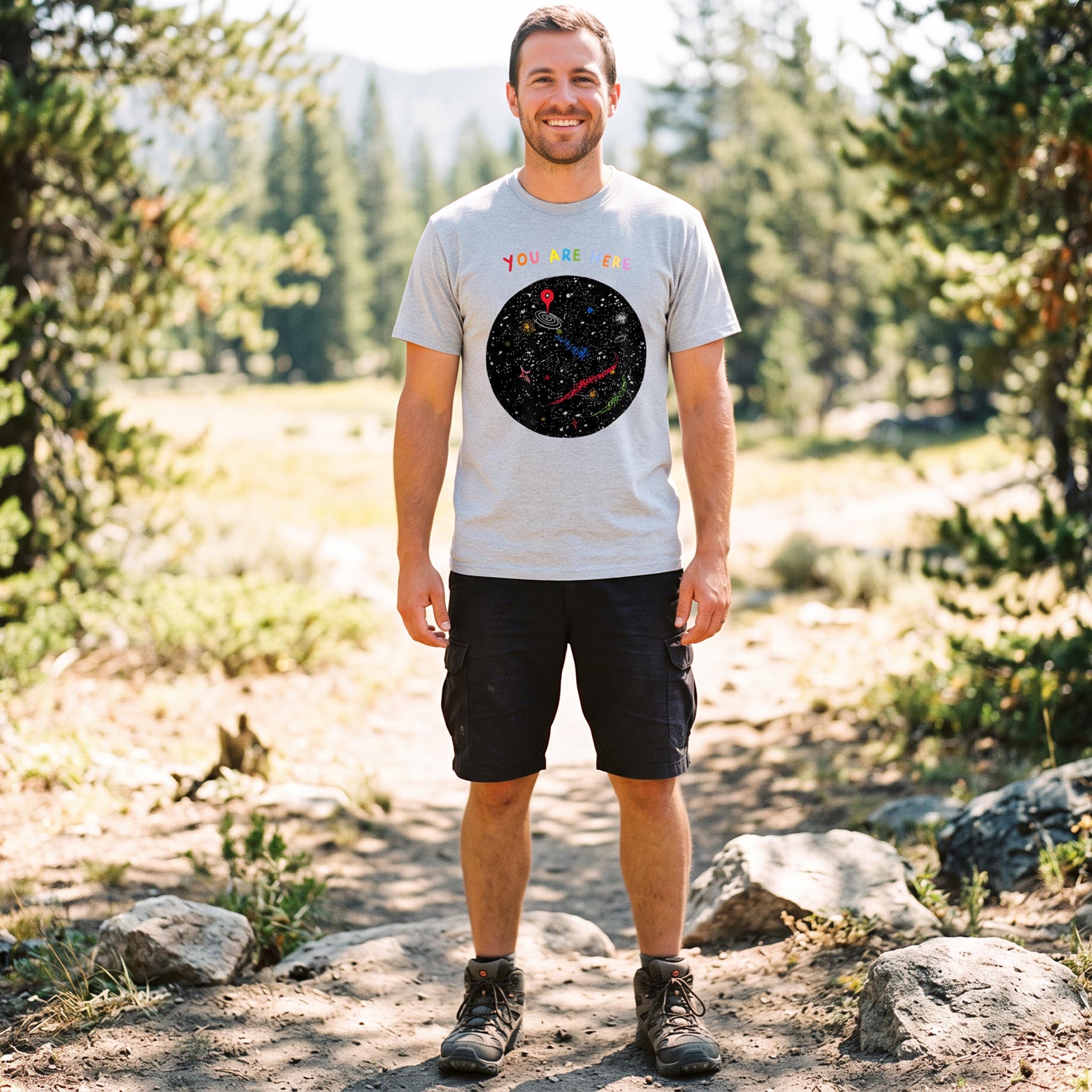 MDCTBYWY26072410 You Are Here T-Shirt