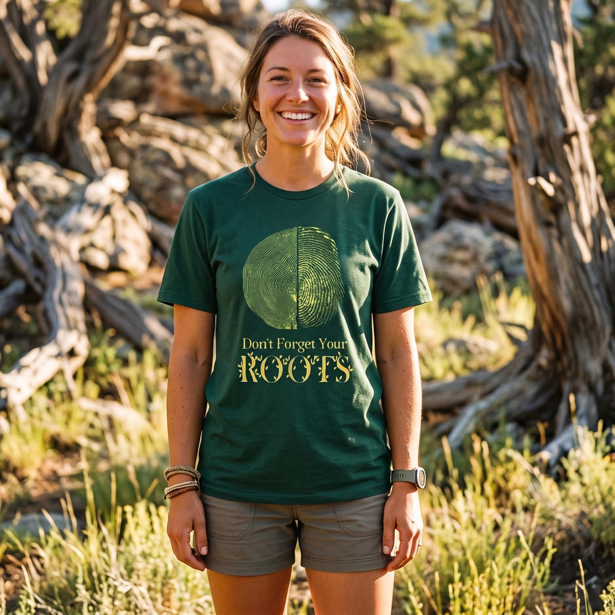 MDCTBYWY26072411 Don’t Forget Your ROOTS T-Shirt