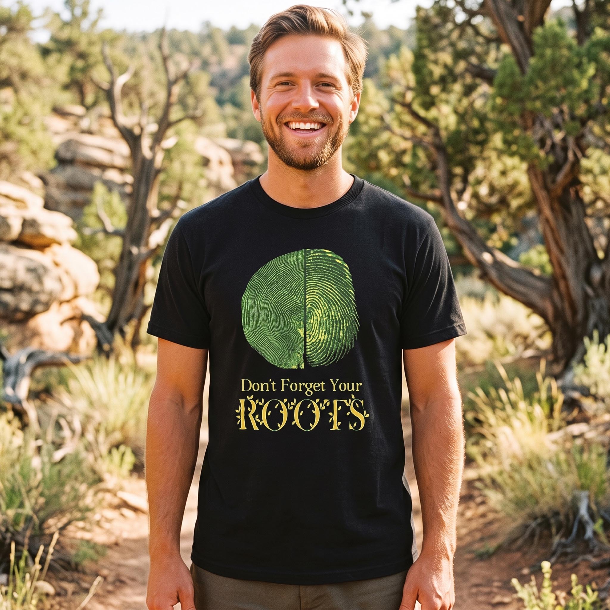 MDCTBYWY26072411 Don’t Forget Your ROOTS T-Shirt
