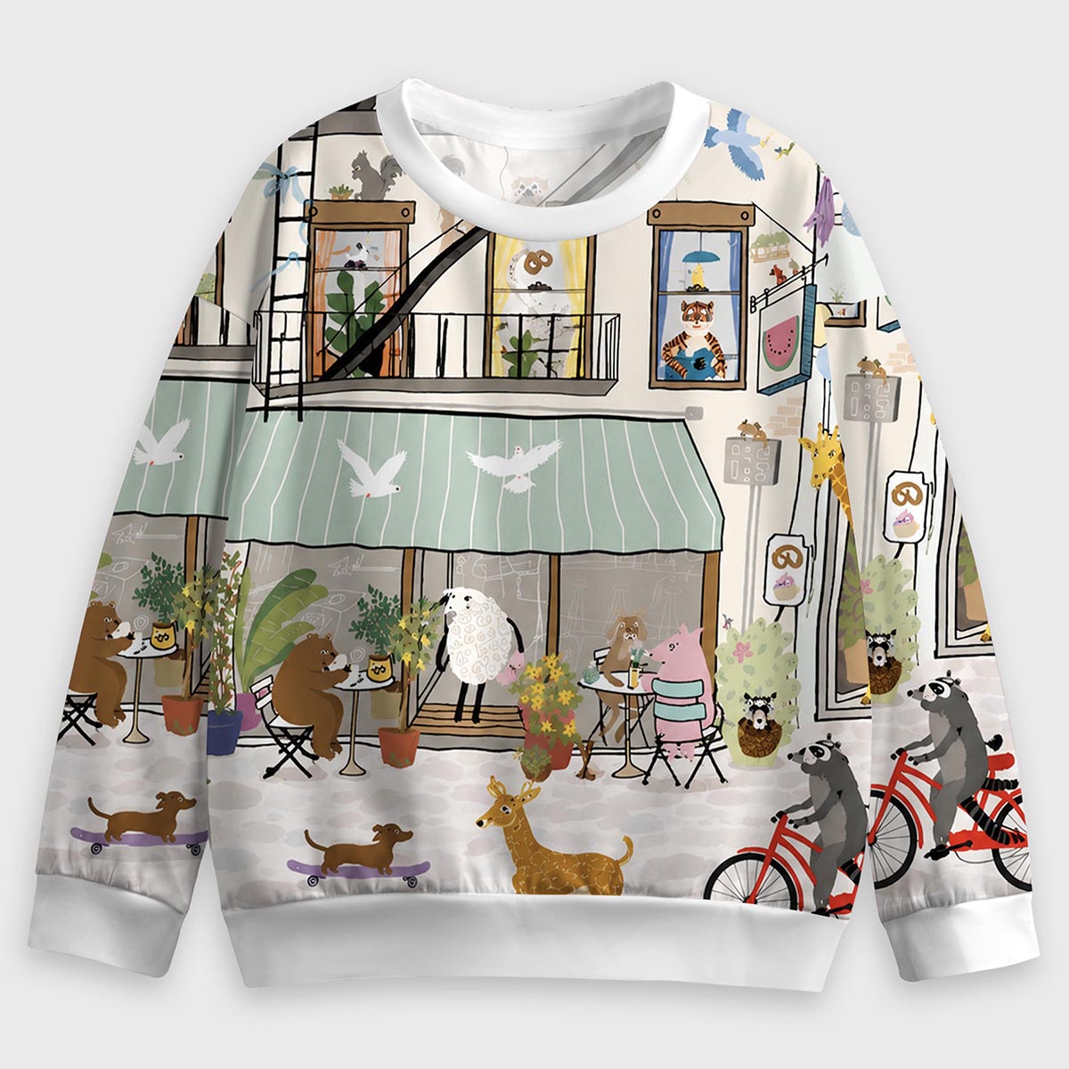 MDETSSBY26072902 Kids Premium Eco Sweatshirts