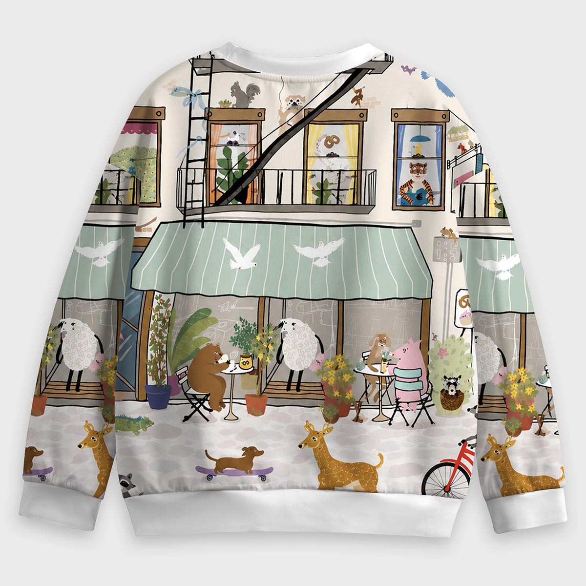 MDETSSBY26072902 Kids Premium Eco Sweatshirts