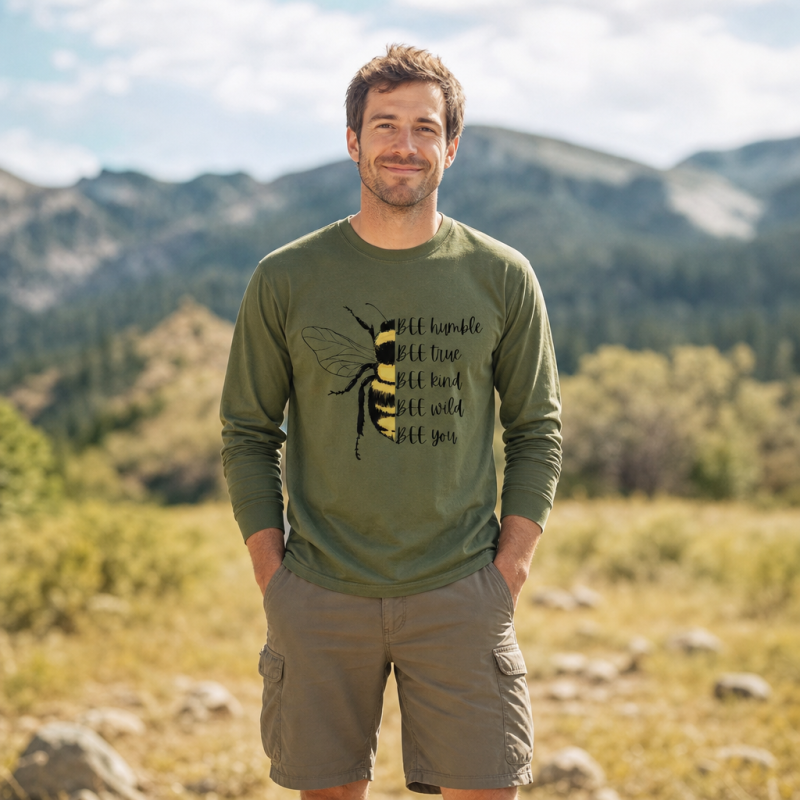 Bee Yourself Long Sleeve T-Shirt