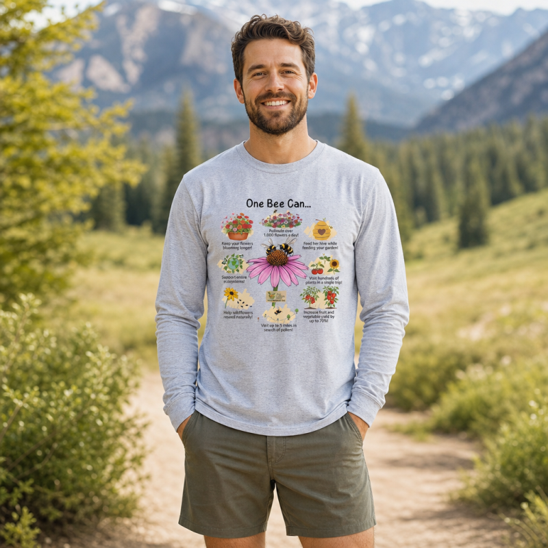 One Bee Can Long Sleeve T-Shirt