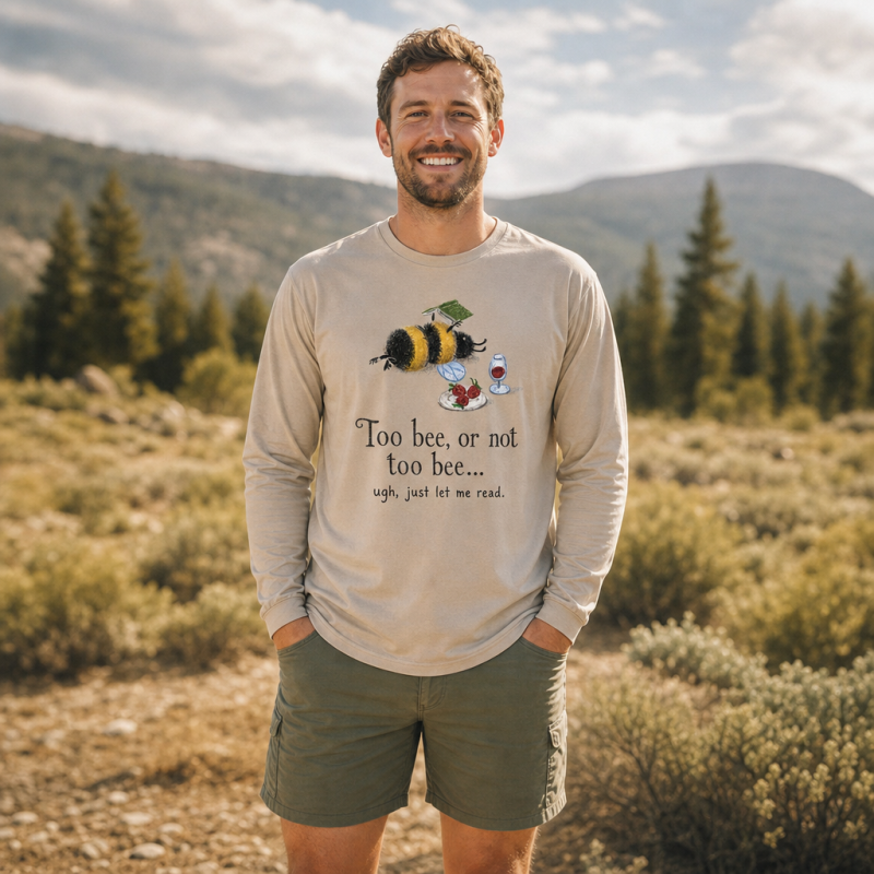 Too Bee Or Not Too Bee Long Sleeve T-Shirt