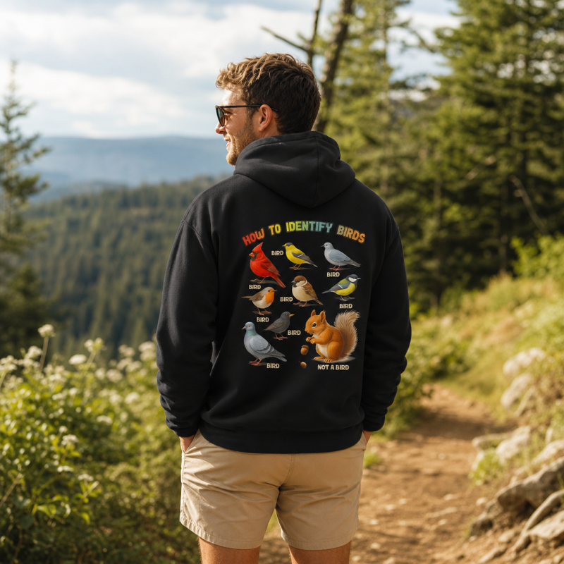 How to Identify Birds Hoodie