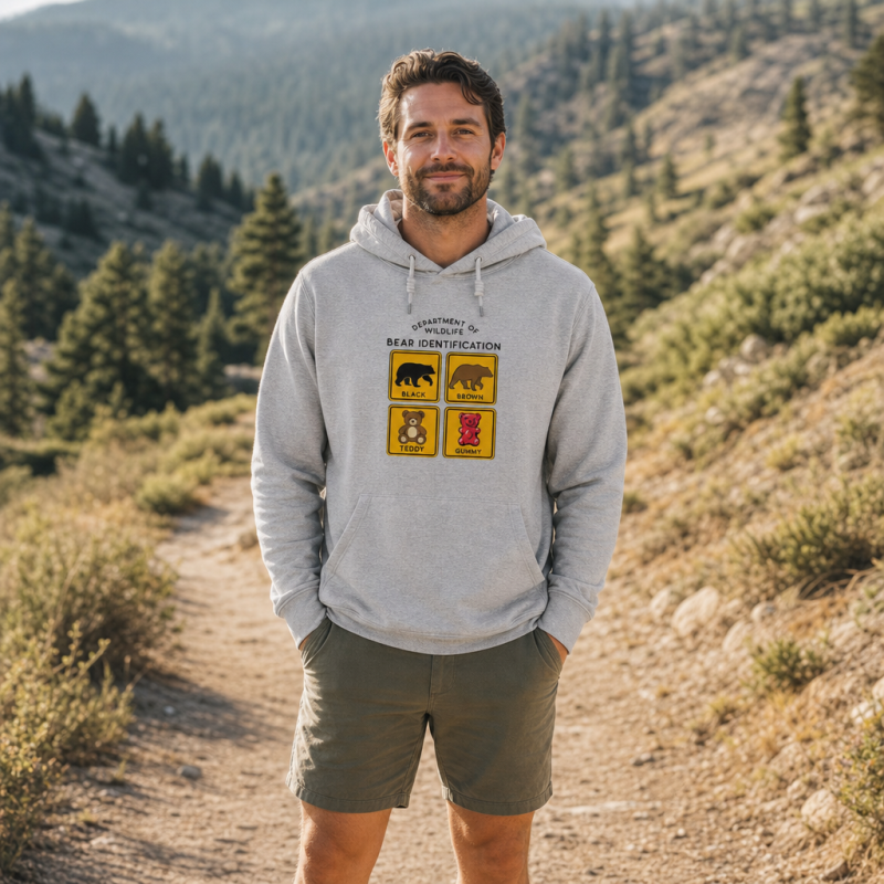 Department of Wildlife Bear Identification Hoodie