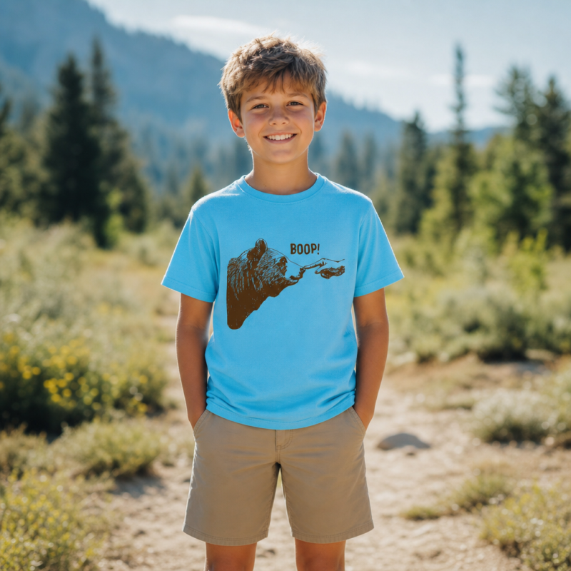 Boop Bear Nose Kids T-Shirt