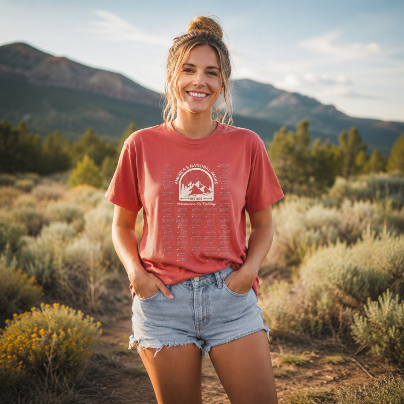 America’s National Parks Adventure Is Calling Tour T-Shirt