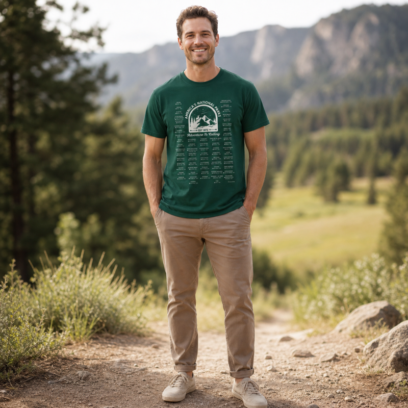 America’s National Parks Adventure Is Calling Tour T-Shirt