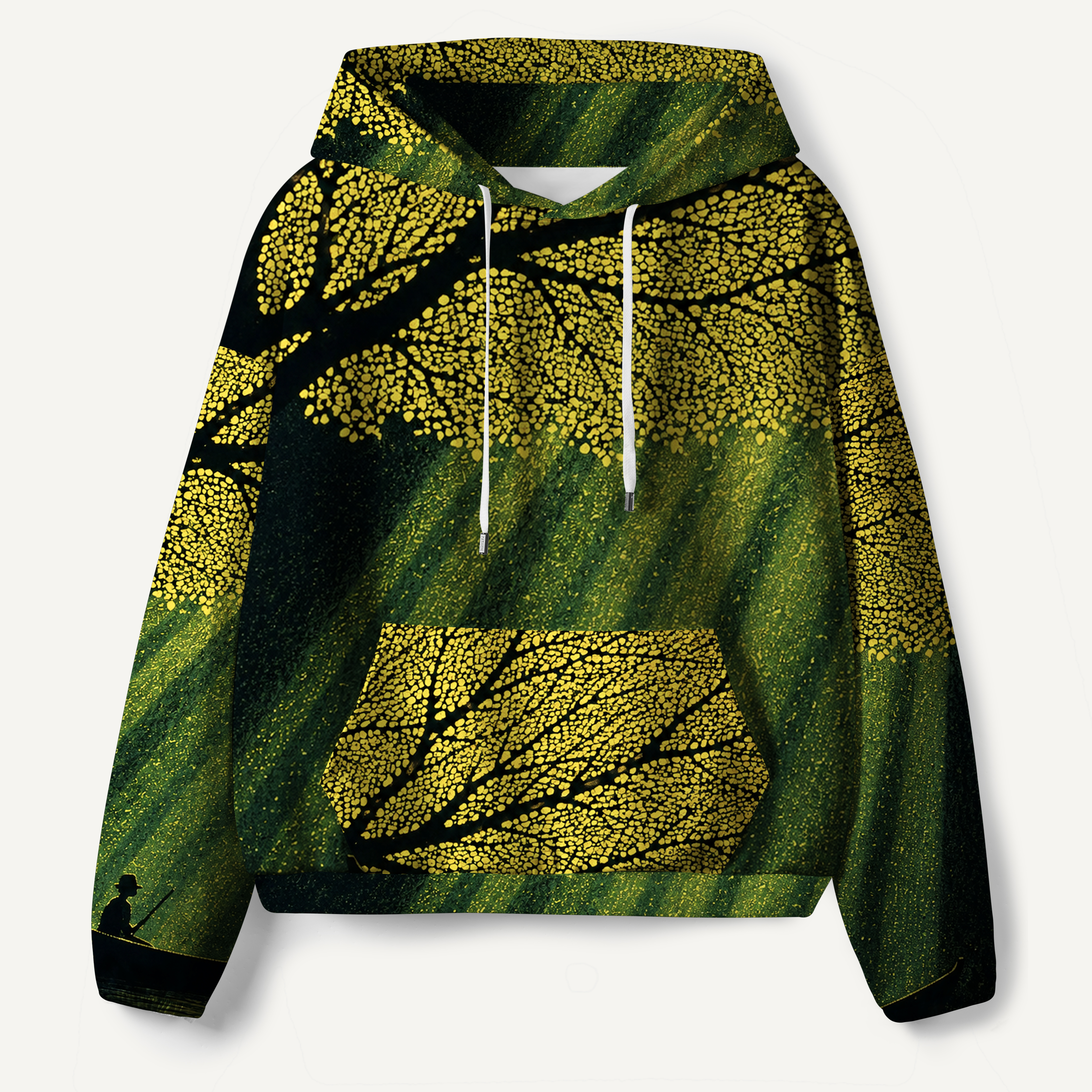 Golden Forest Light Premium Eco Hoodie