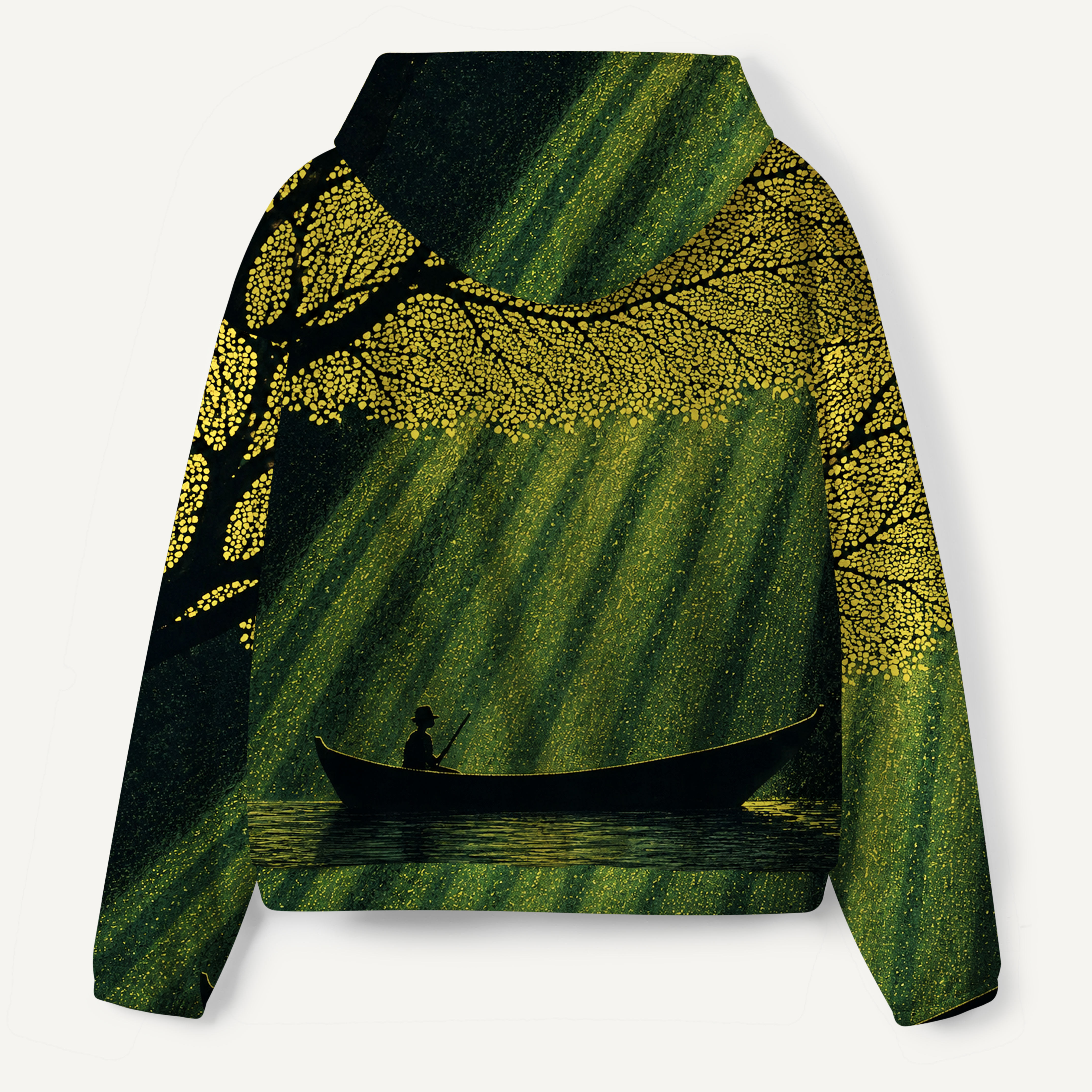 Golden Forest Light Premium Eco Hoodie