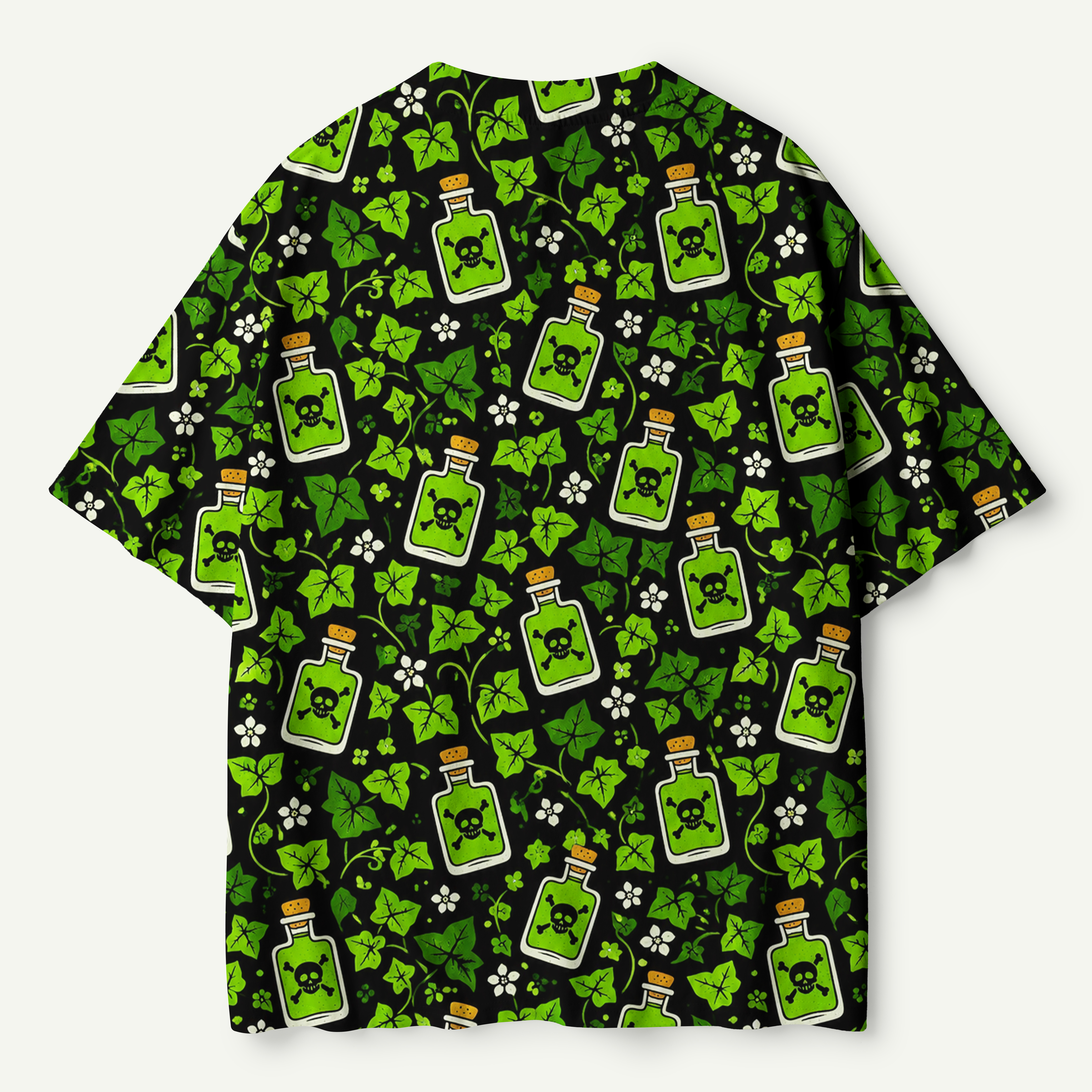 Poison Ivy Potion Pattern Premium Pure Cotton Tee