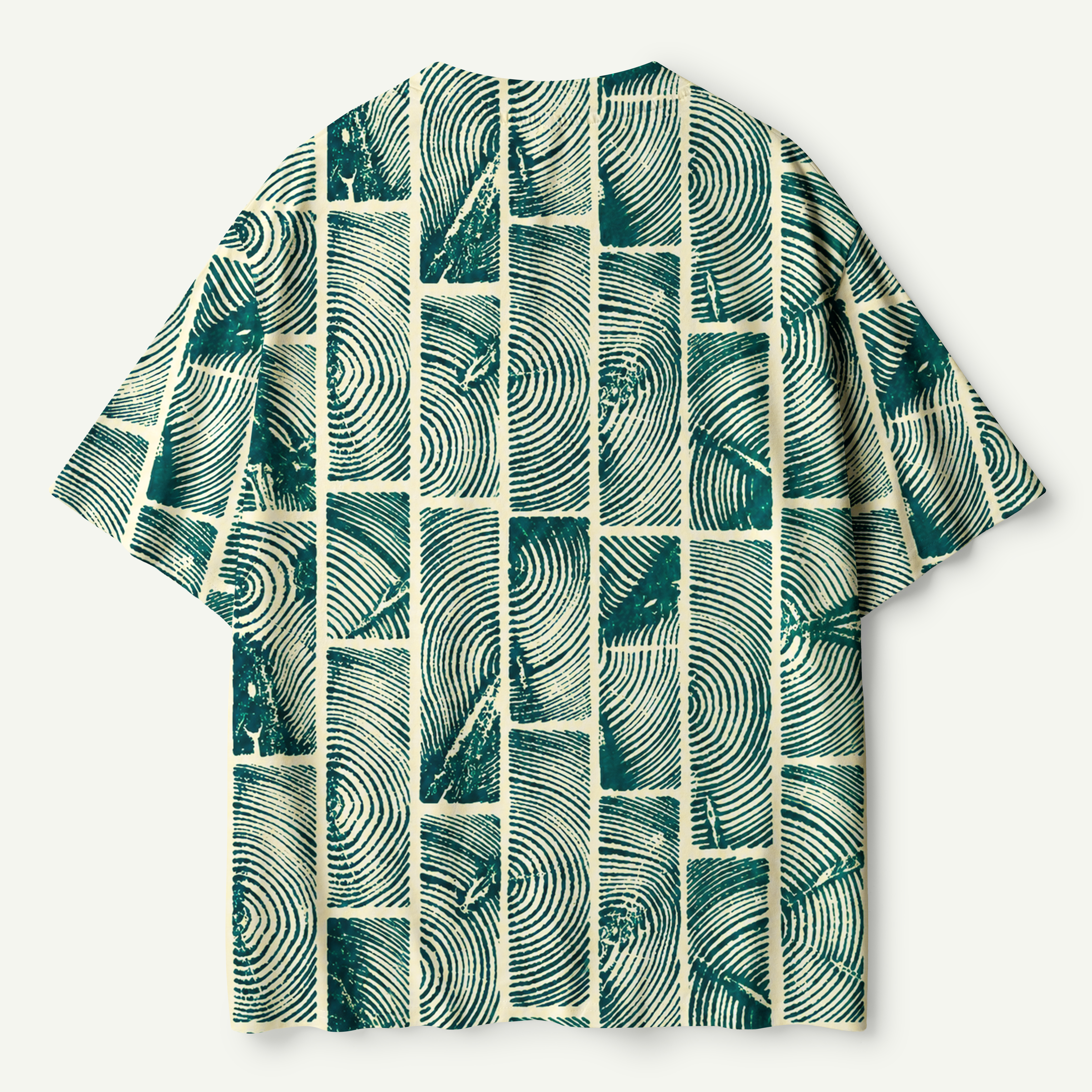 Woodland Grain Patchwork Premium Pure Cotton Tee