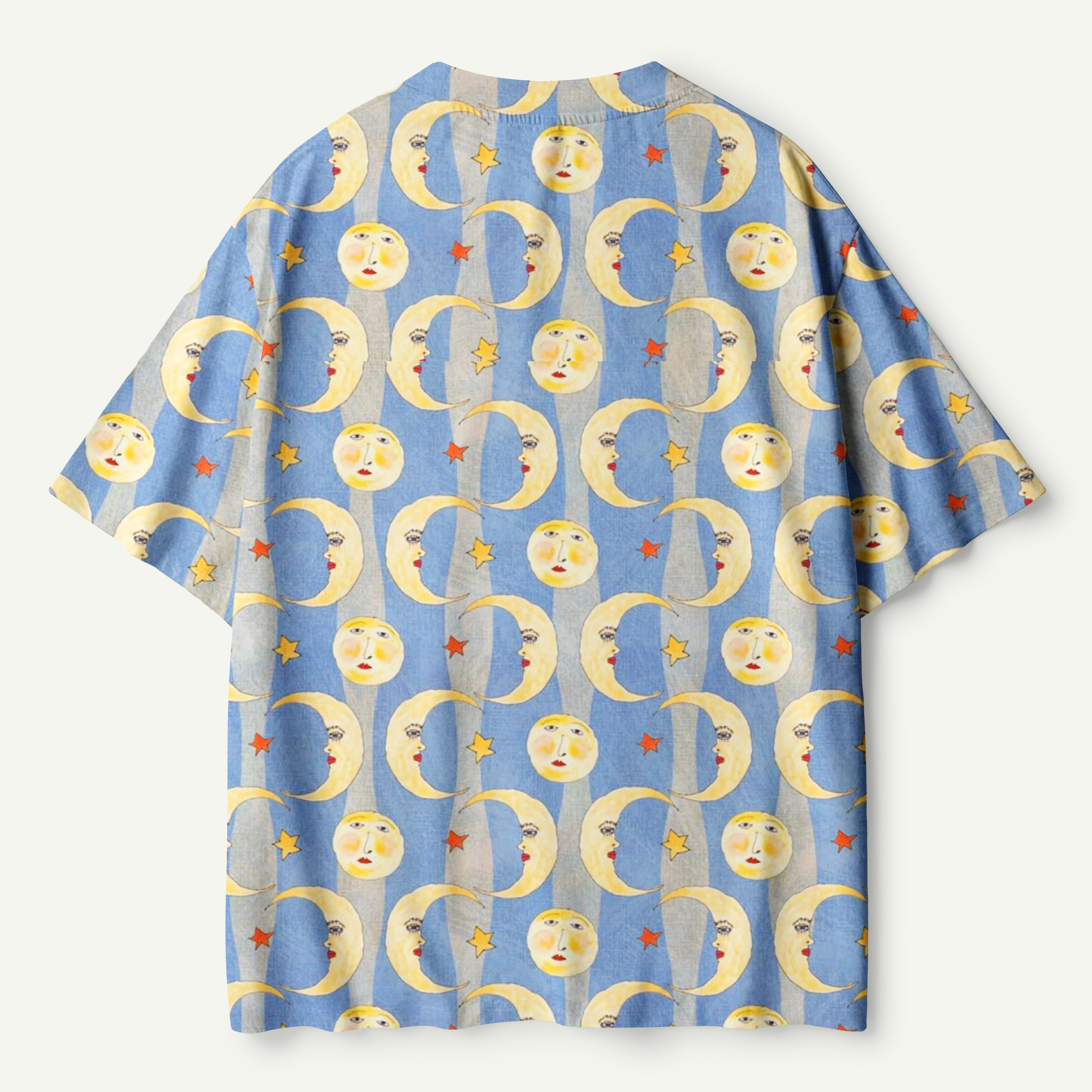 Moon Face Lullaby Premium Pure Cotton Tee
