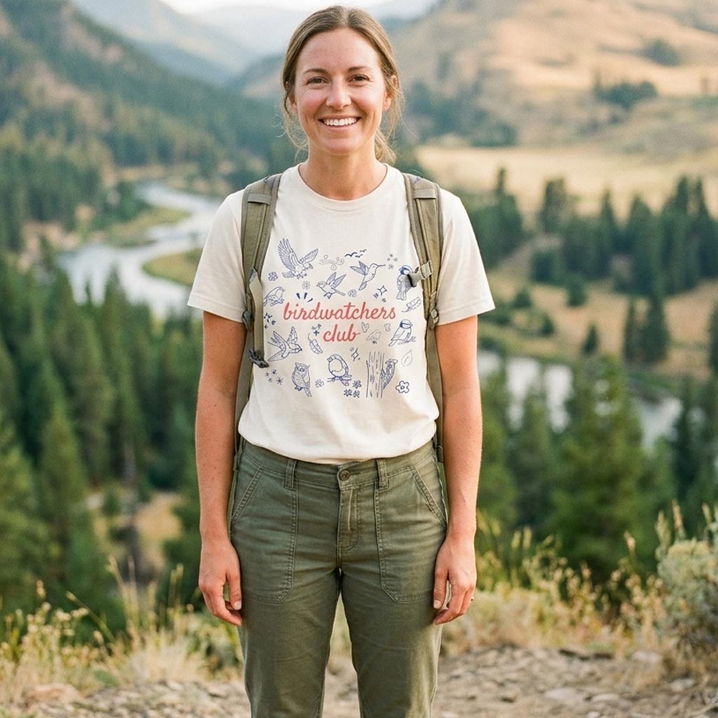 MDCTBYWY26072001 Birdwatchers Club T-Shirt