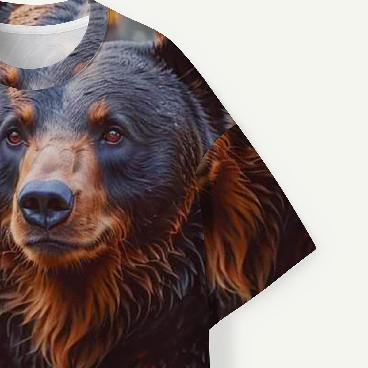 Mother Bear & Cubs in the Wild Premium Eco Tee