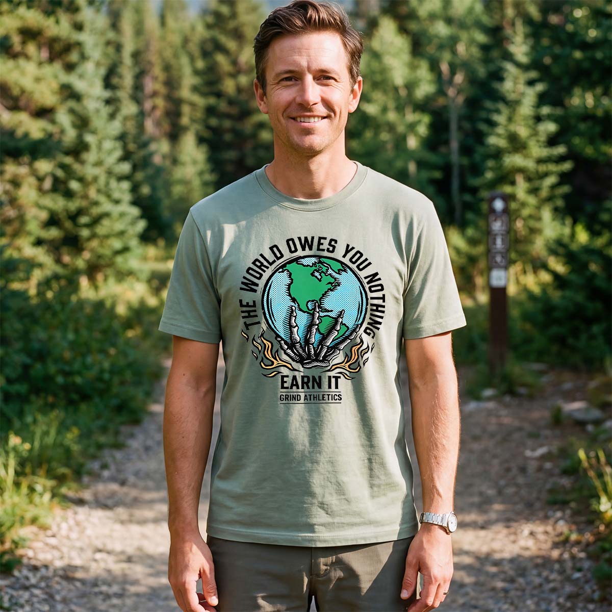 The World Owes You Nothing T-shirt