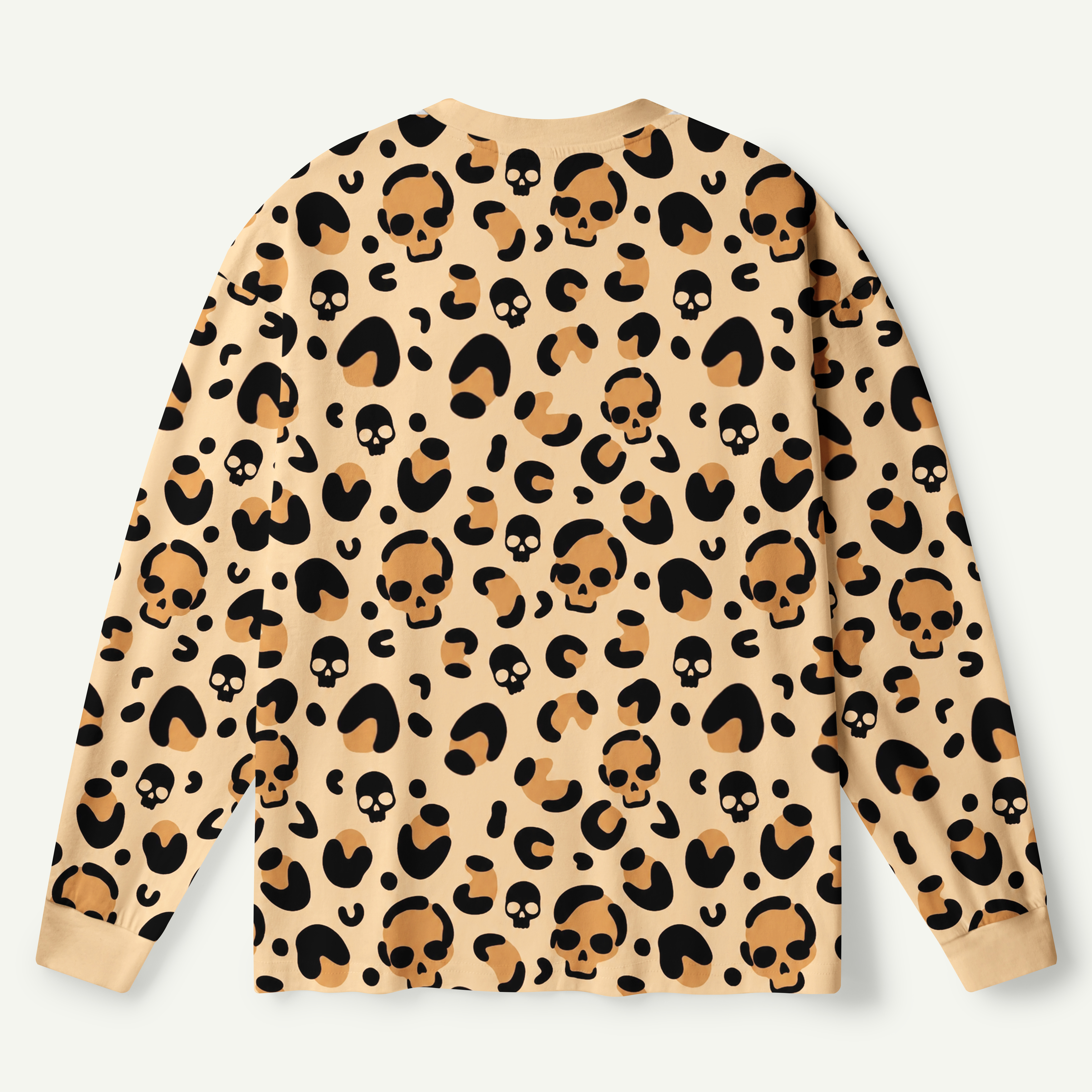 Classic Leopard Spot Pattern Premium Pure Cotton Long Sleeves