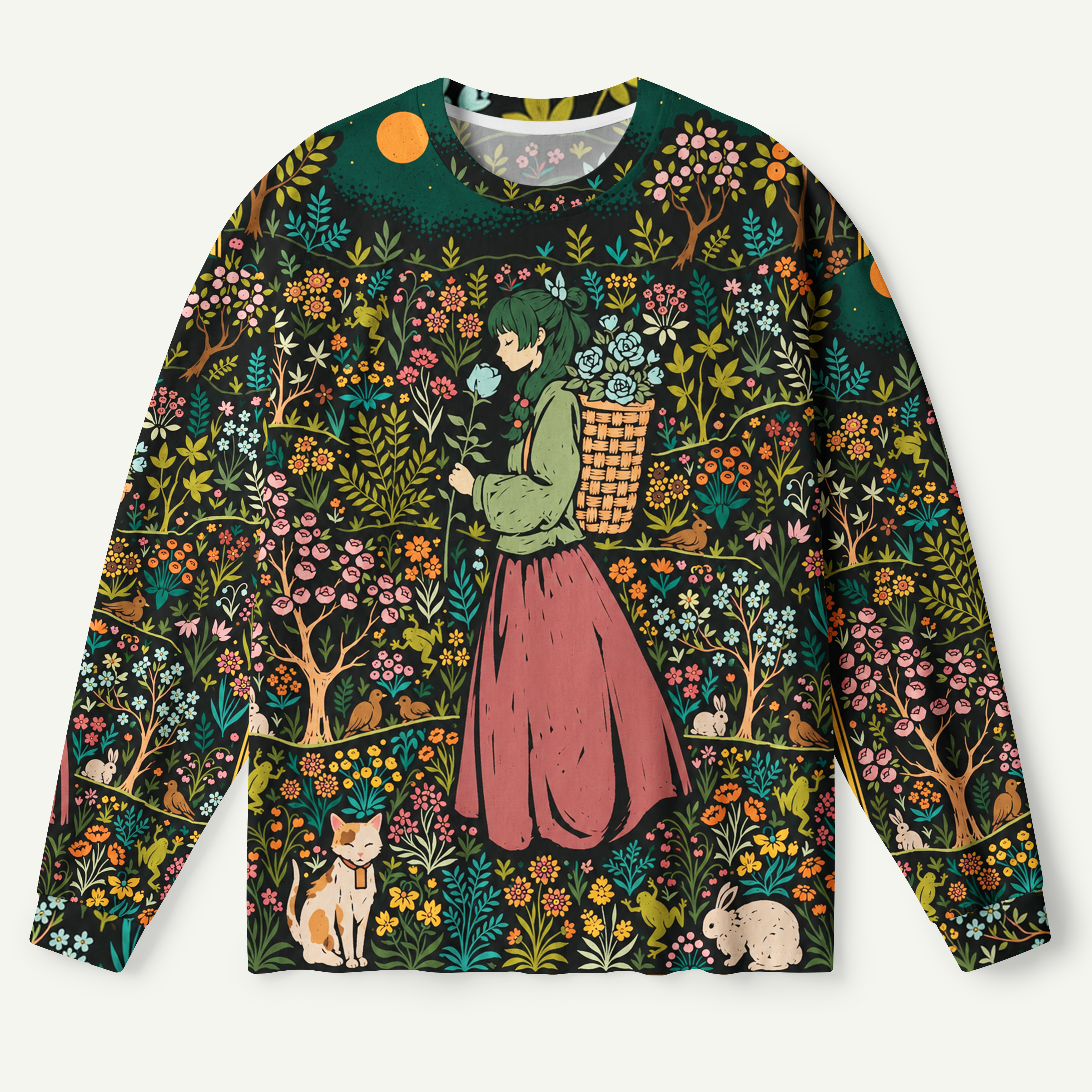 Midnight Garden Keeper Premium Pure Cotton Long Sleeves