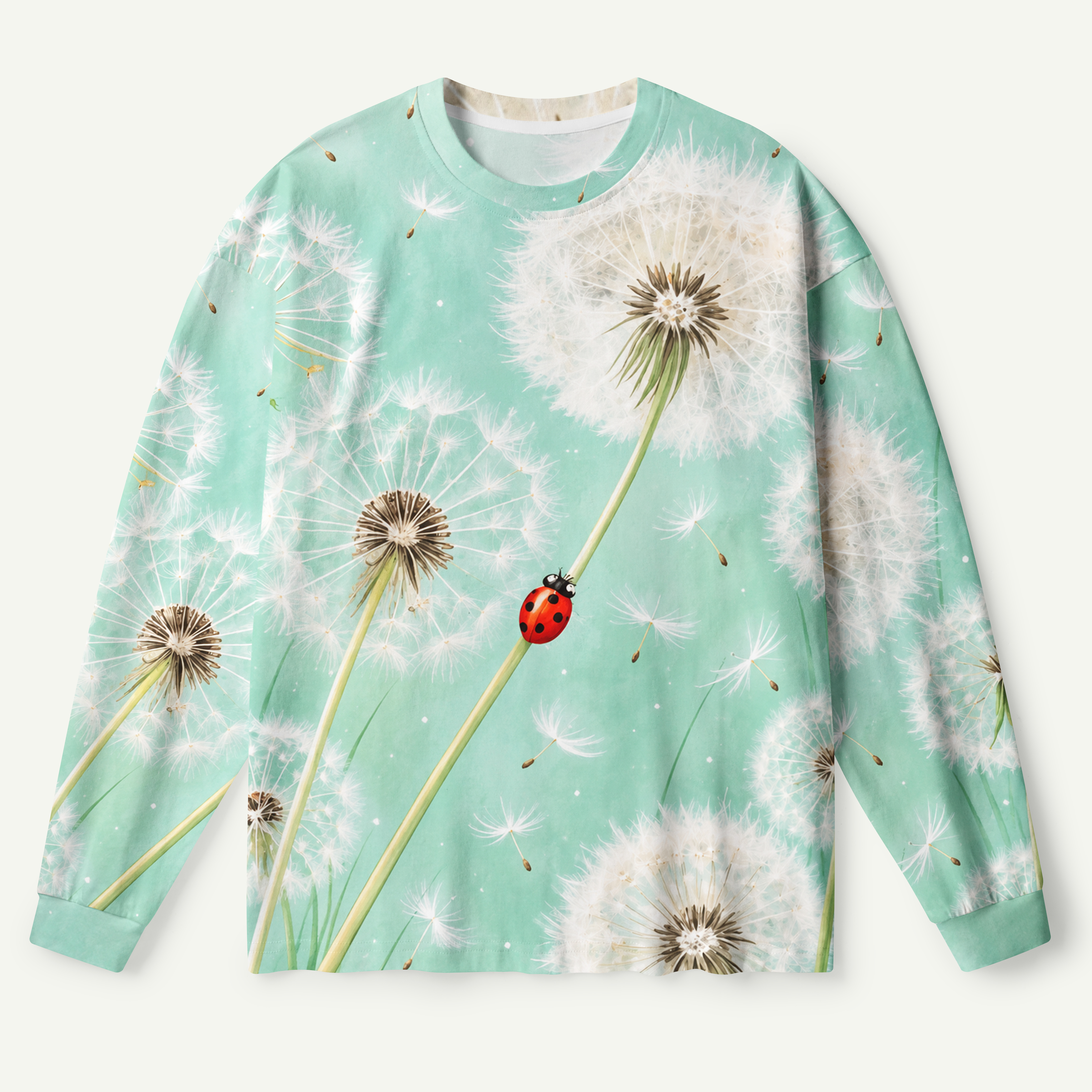 Dandelion Wish Meadow Premium Pure Cotton Long Sleeves