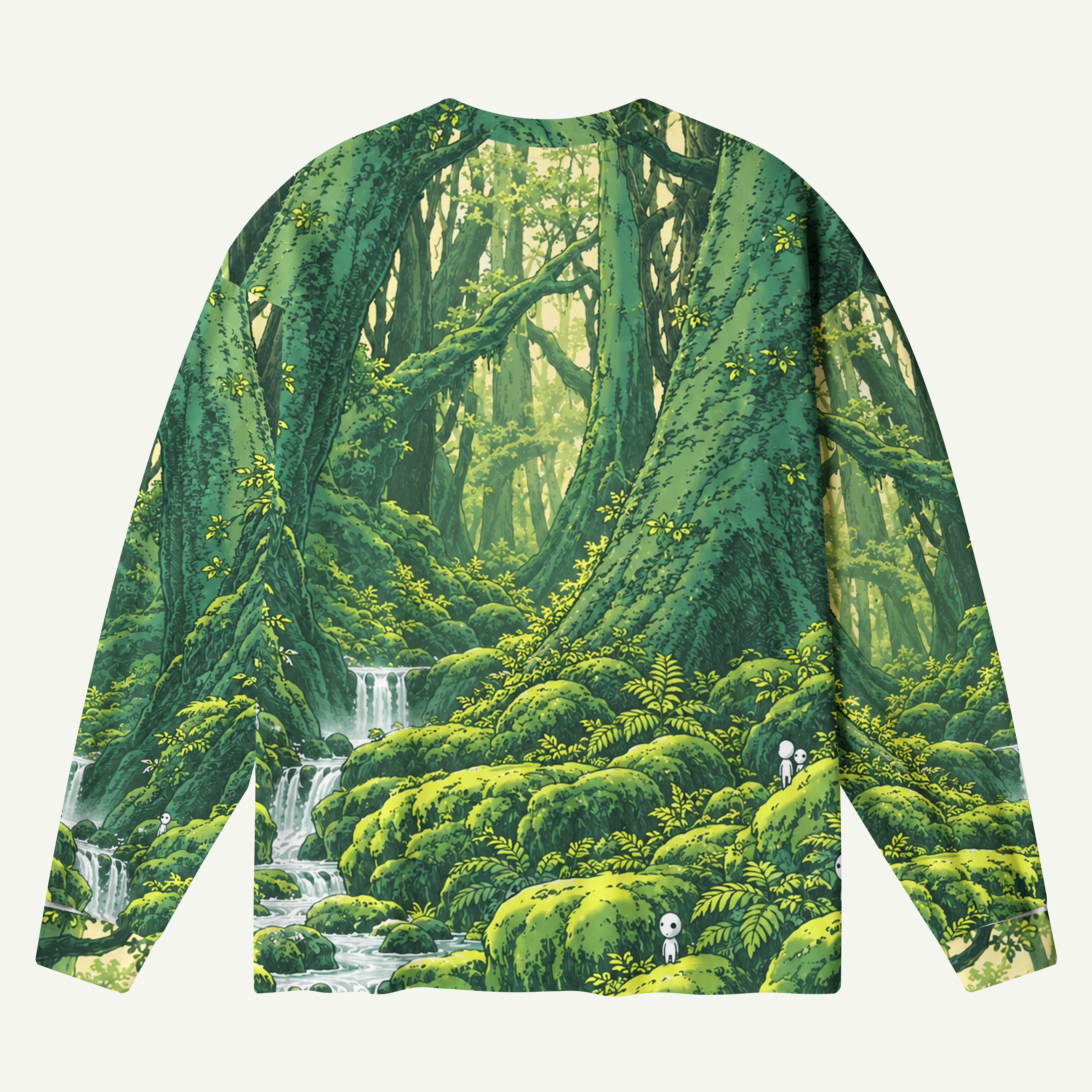 Spirit Forest Wolf Guardians Premium Pure Cotton Long Sleeves