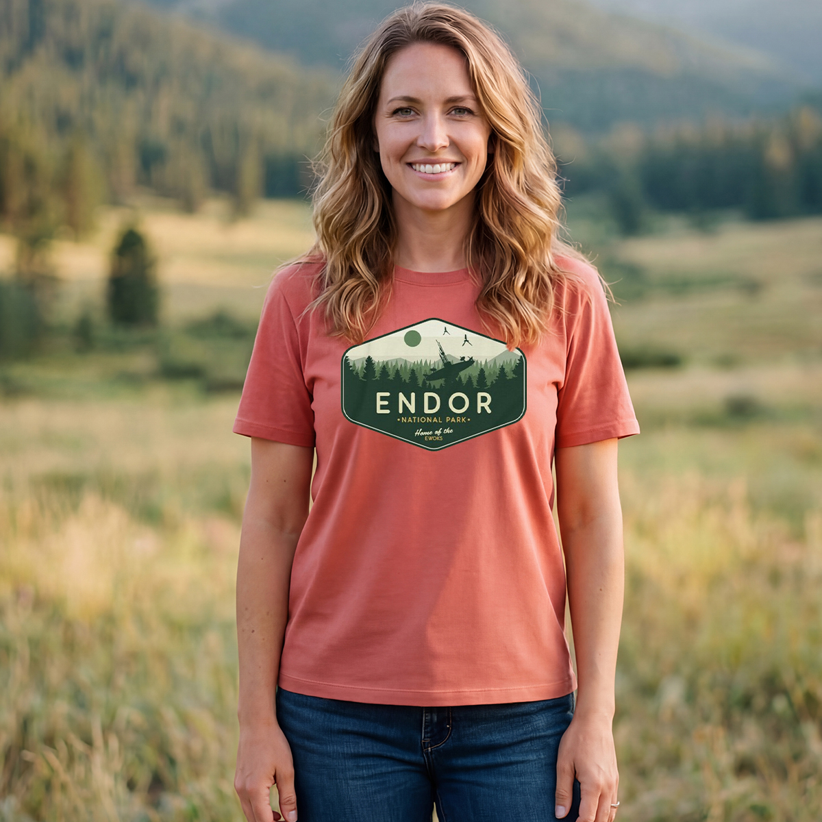 Star Wars Endor National Park T-Shirt