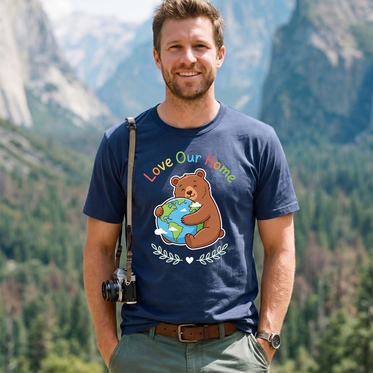 Love Our Home Bear T-Shirt