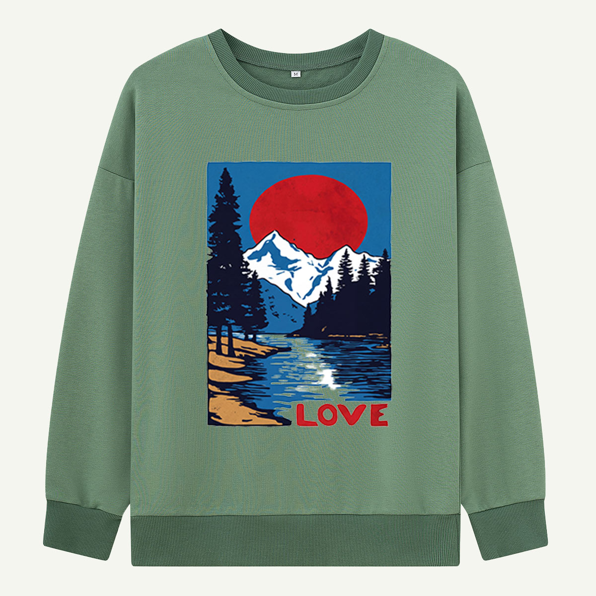 Mountain Lake Love Sweatshirts