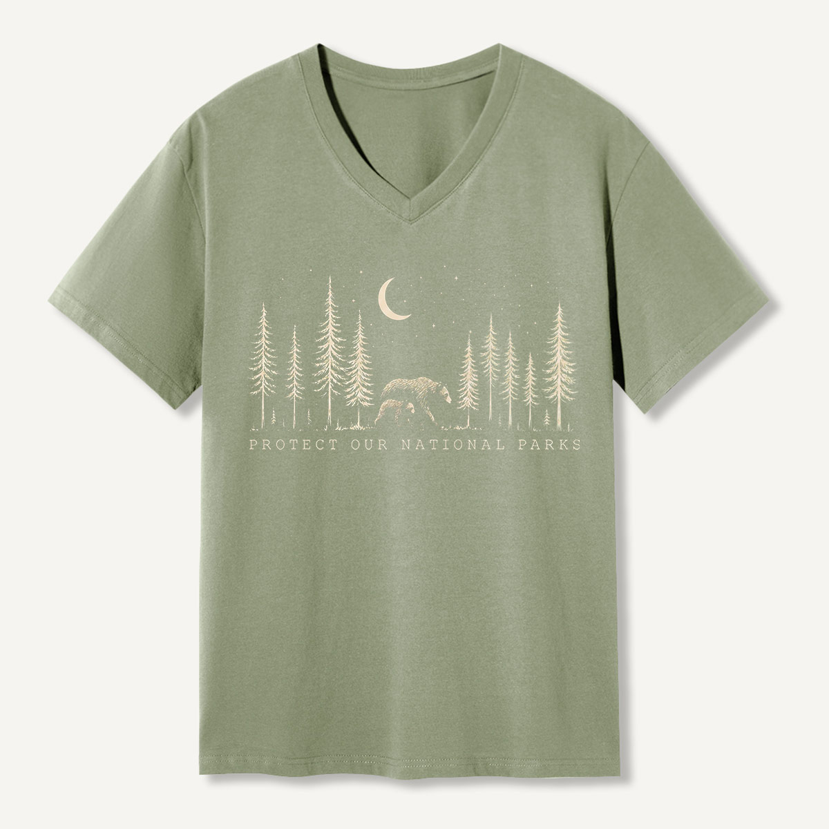 Protect The National Parks Environmental Activism V-neck T-Shirt