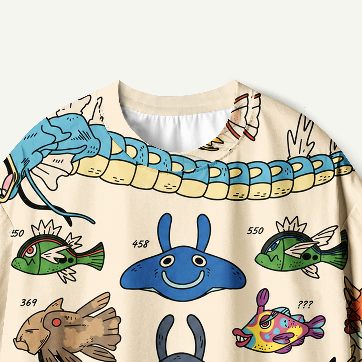 Vintage Ocean Creatures Premium Eco Tee