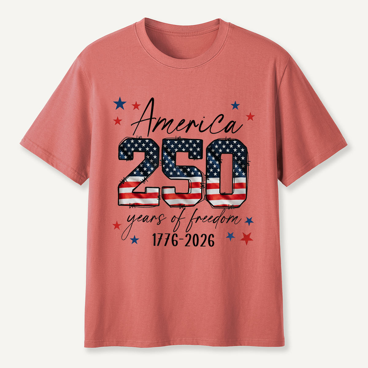 America 250 Years of Freedom 1776‑2026 T-Shirt