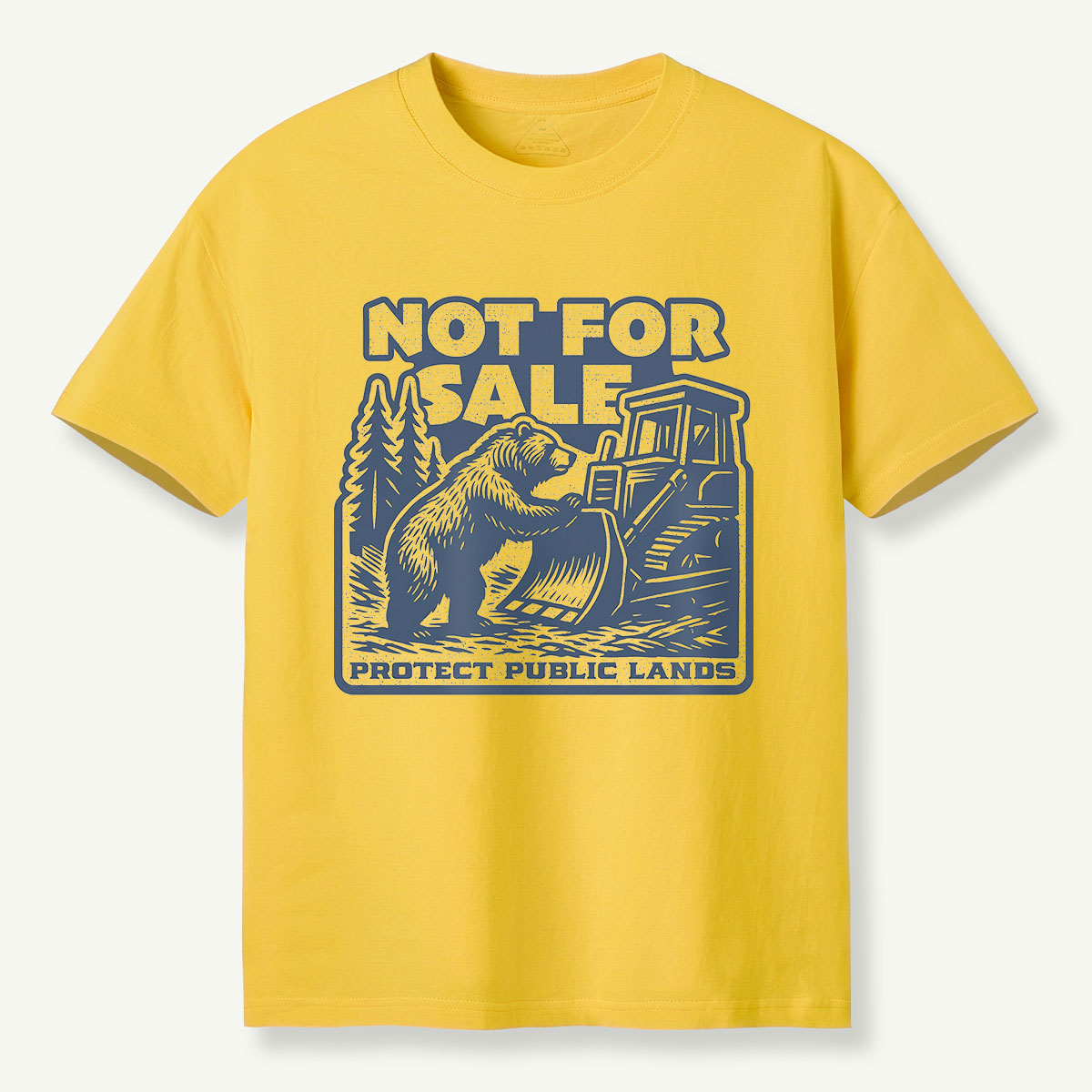 Not for Sale Protect Public Lands Bear Protest T-Shirt