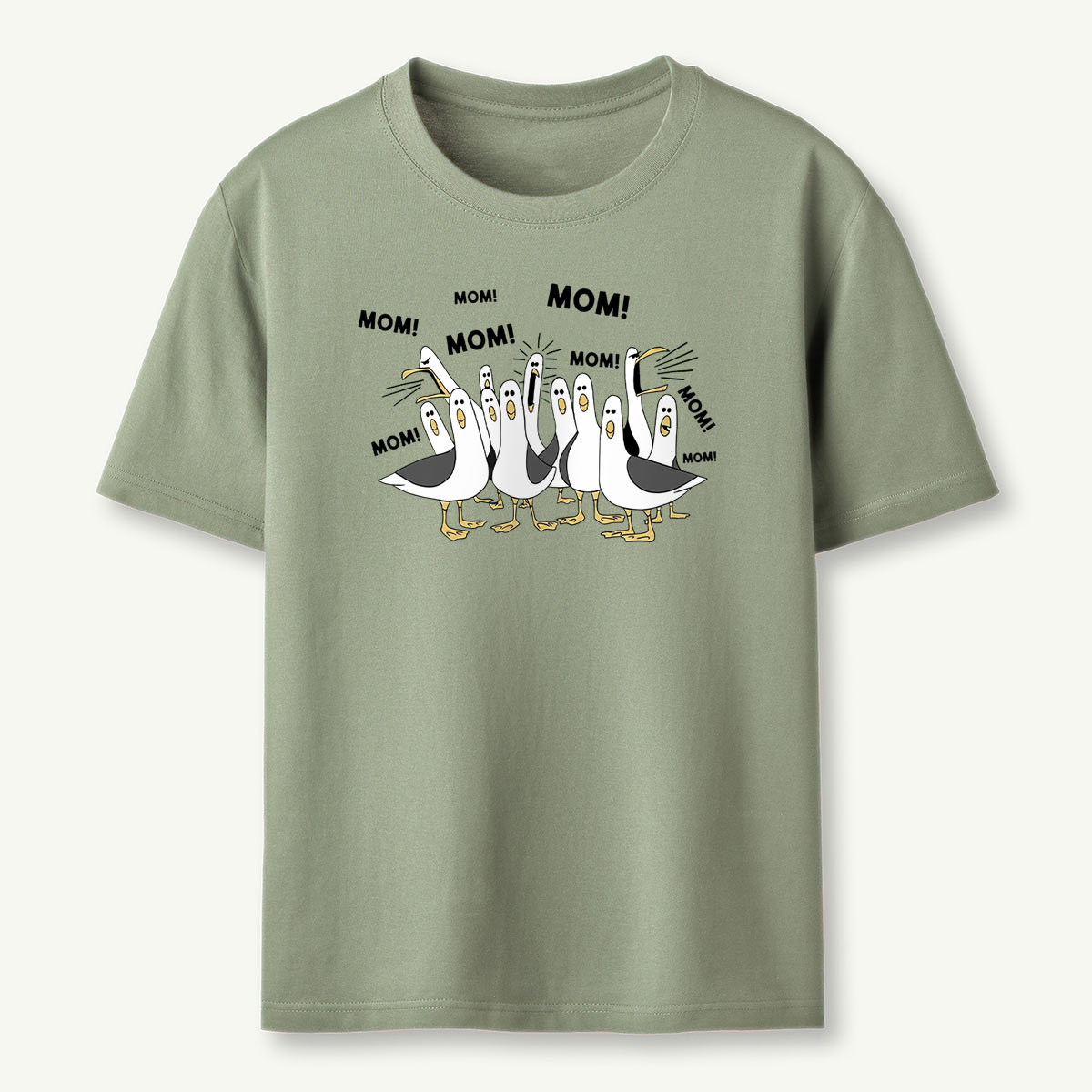 Seagulls Mom Mother's Day Gift T‑Shirt 