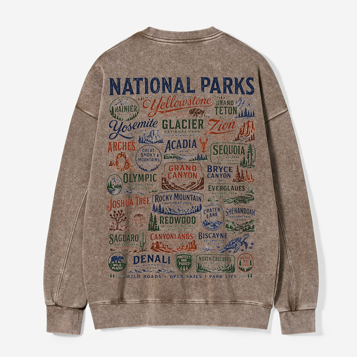 The Many Benefits Of Being An Introvert Back Printed Washed Hoodie