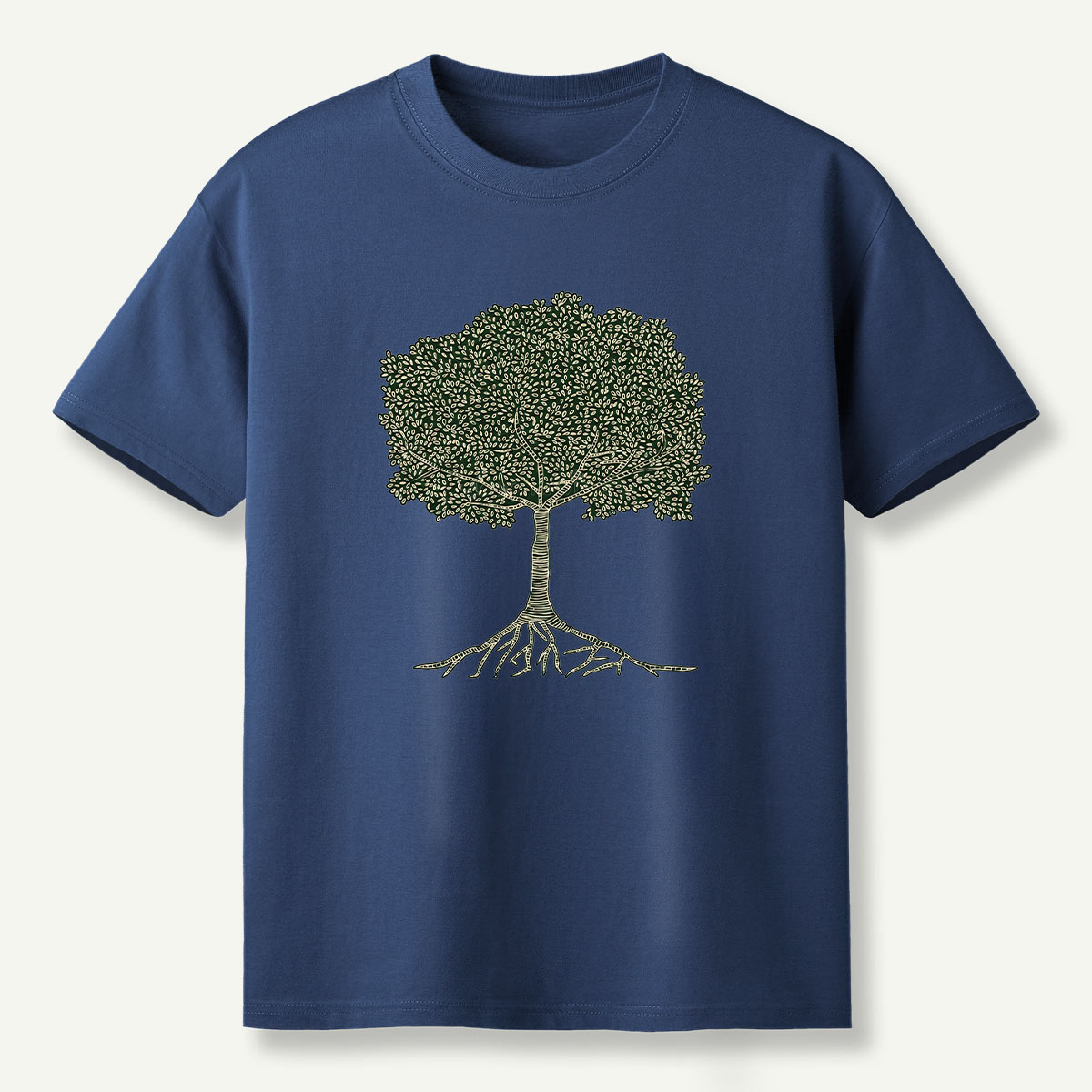 Tree Roots Of Life Silhouette T-Shirt