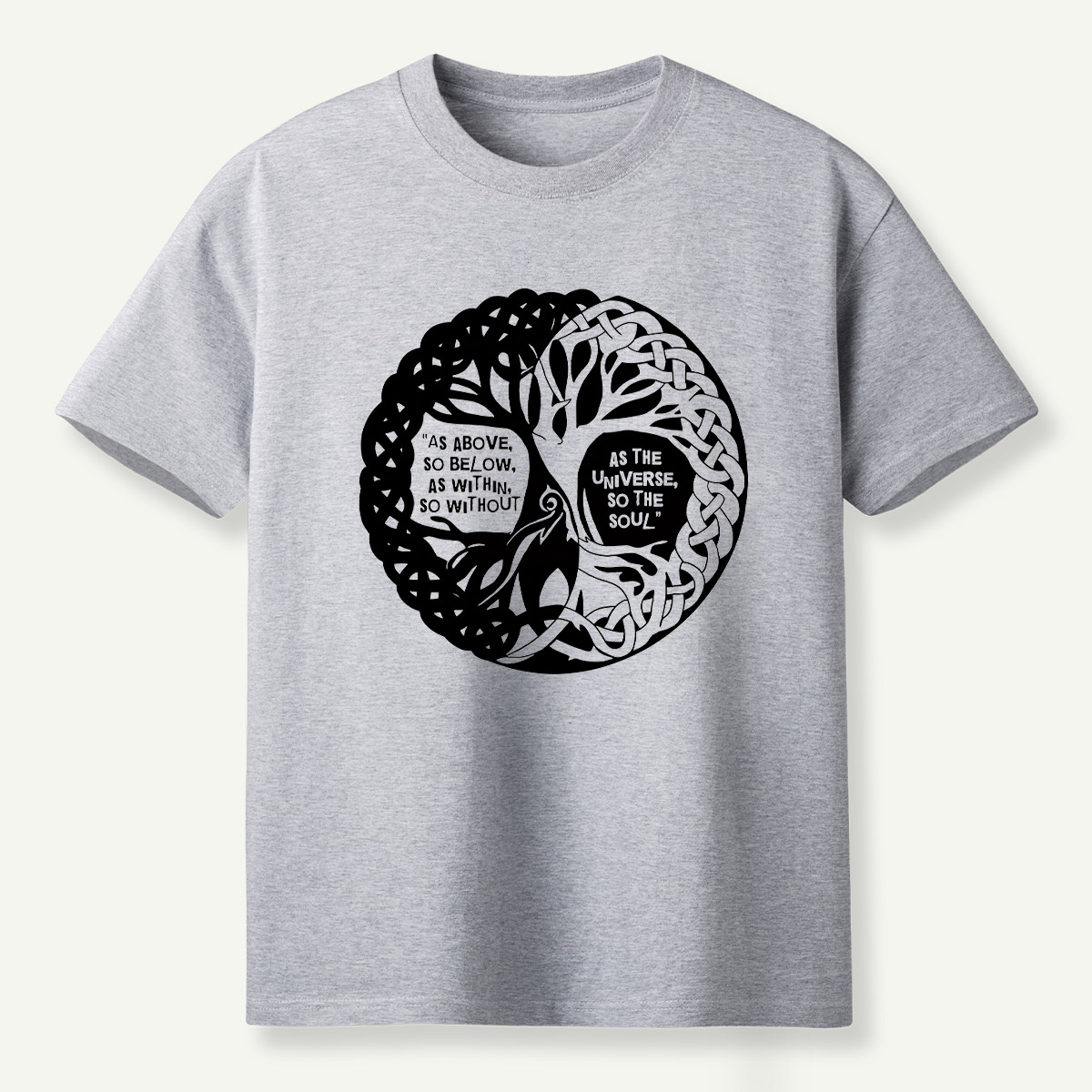 Tree Of Life Yin Yang Balance T-Shirt