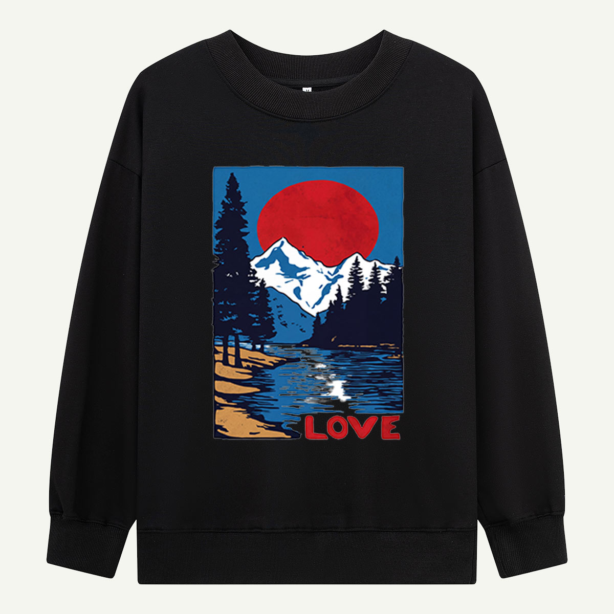 Mountain Lake Love Sweatshirts
