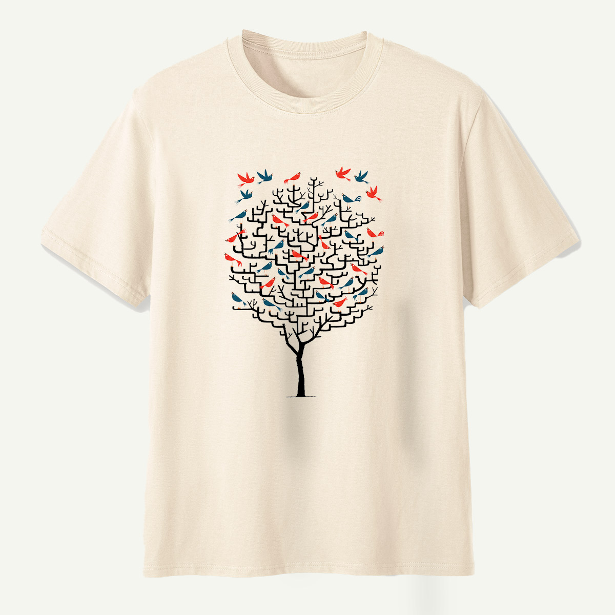 Birds Of Freedom Tree T-Shirt