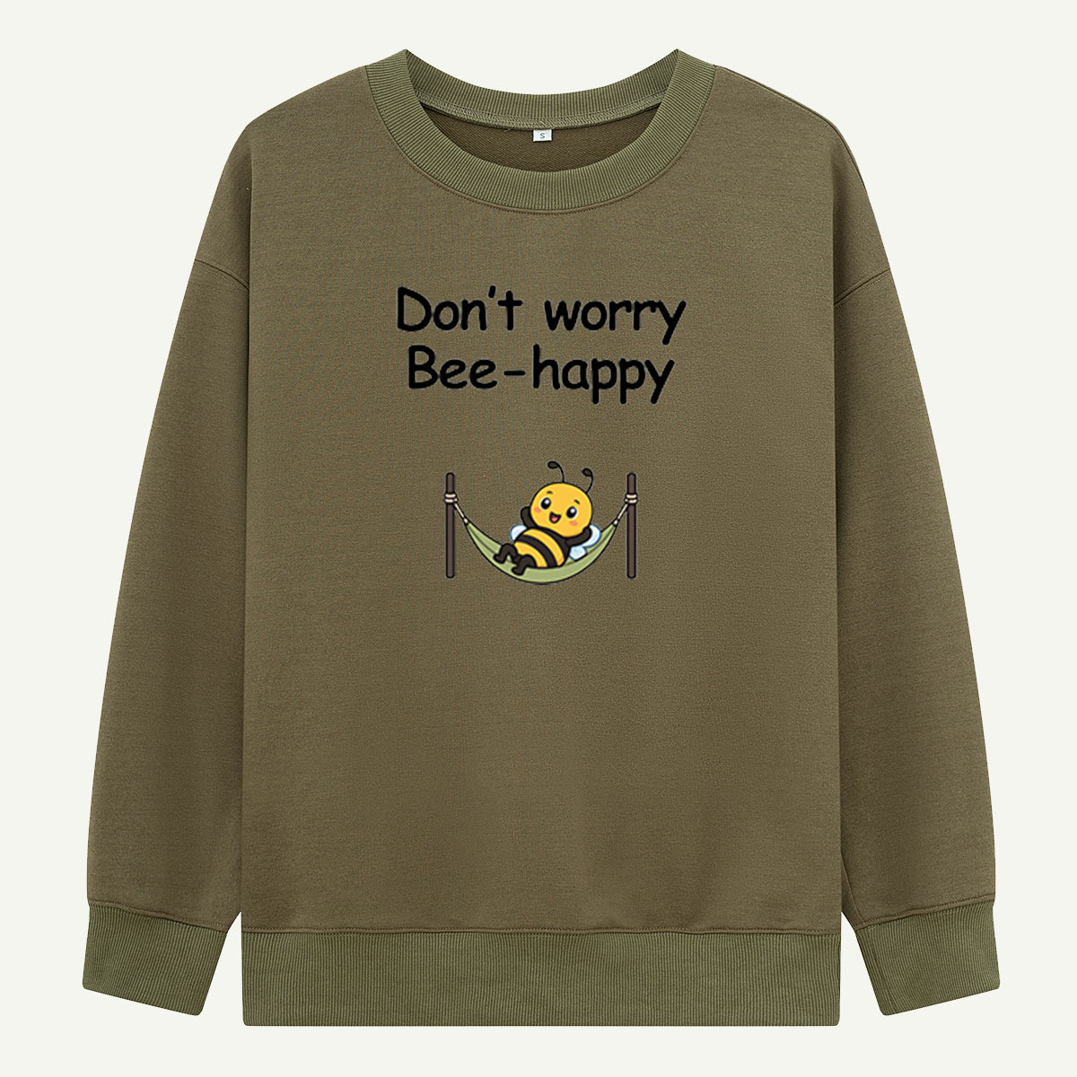 Don’t Worry Bee Happy Hammock Sweatshirts