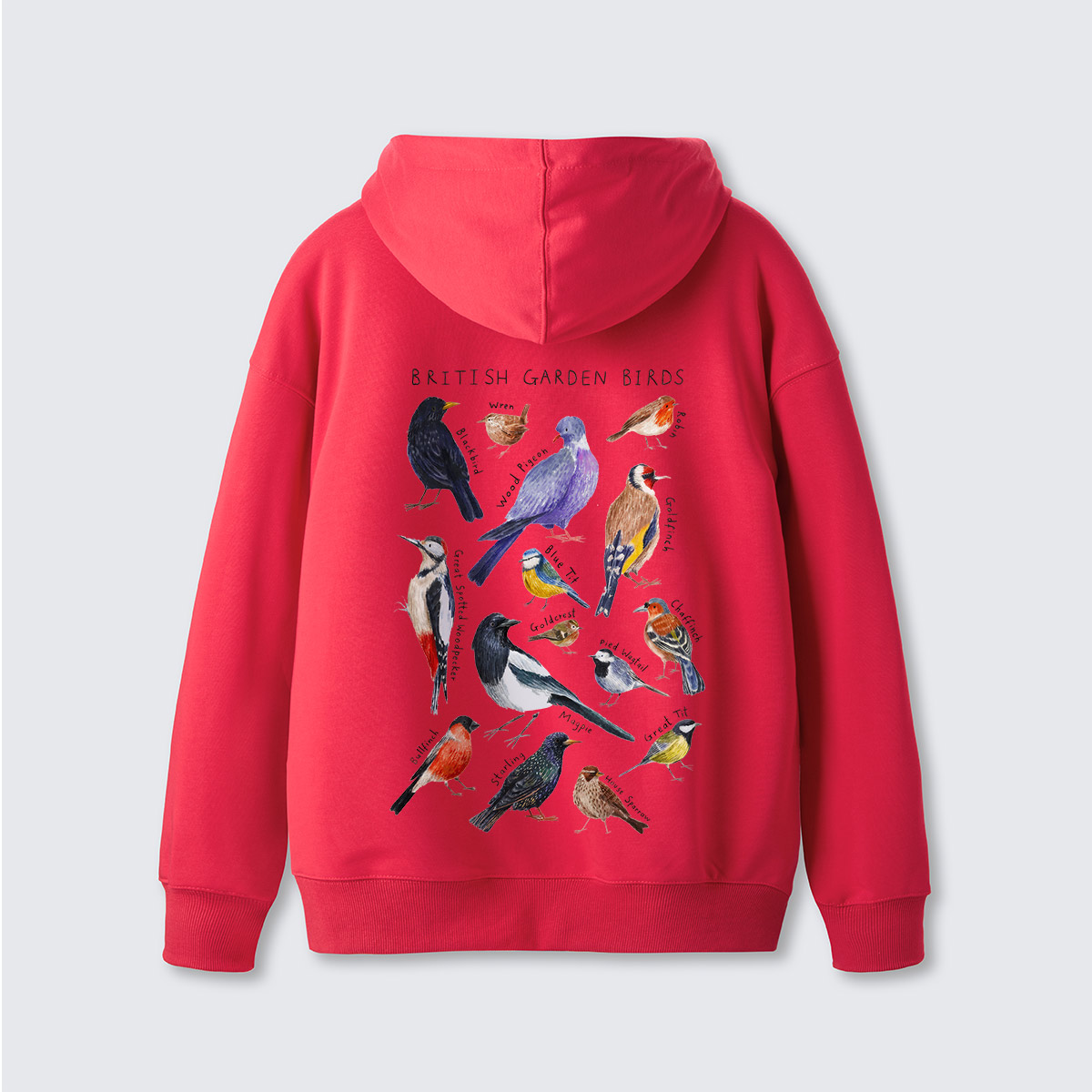 Botanical Garden Birds Wildlife Birdwatching Hoodie