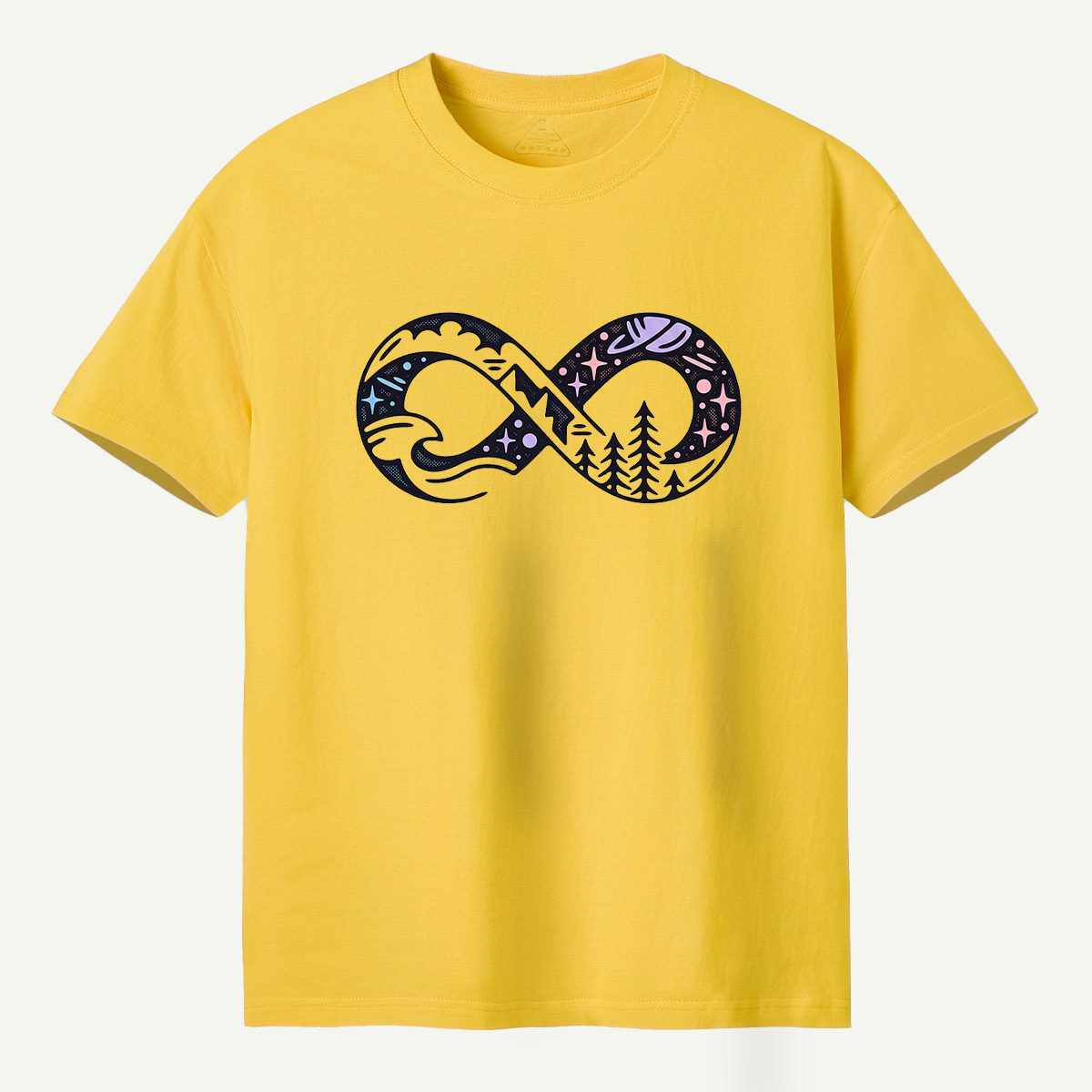 Infinite Forest Mountain Landscape T-Shirt