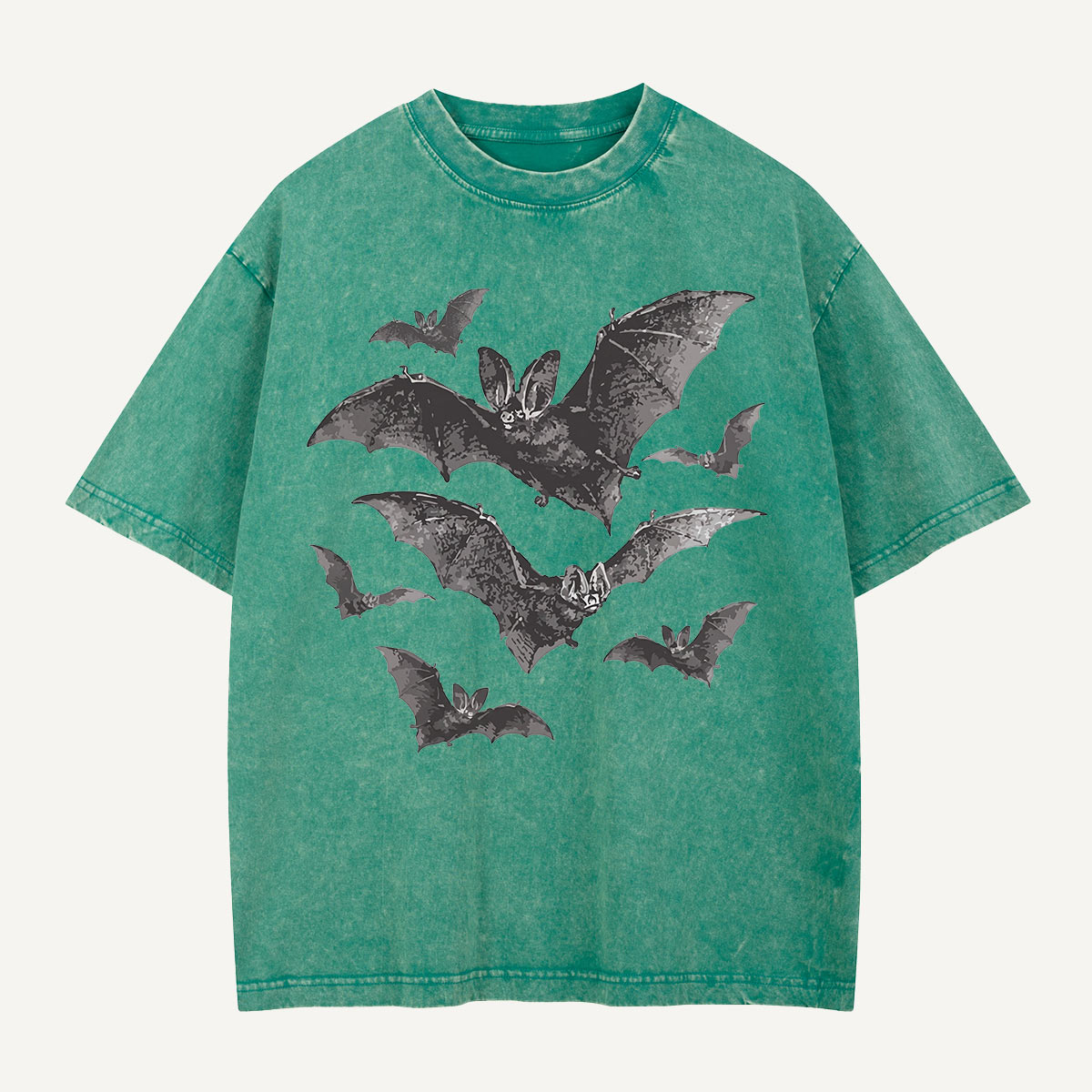 The Bat Pack Takes Flight Washed T-Shirt