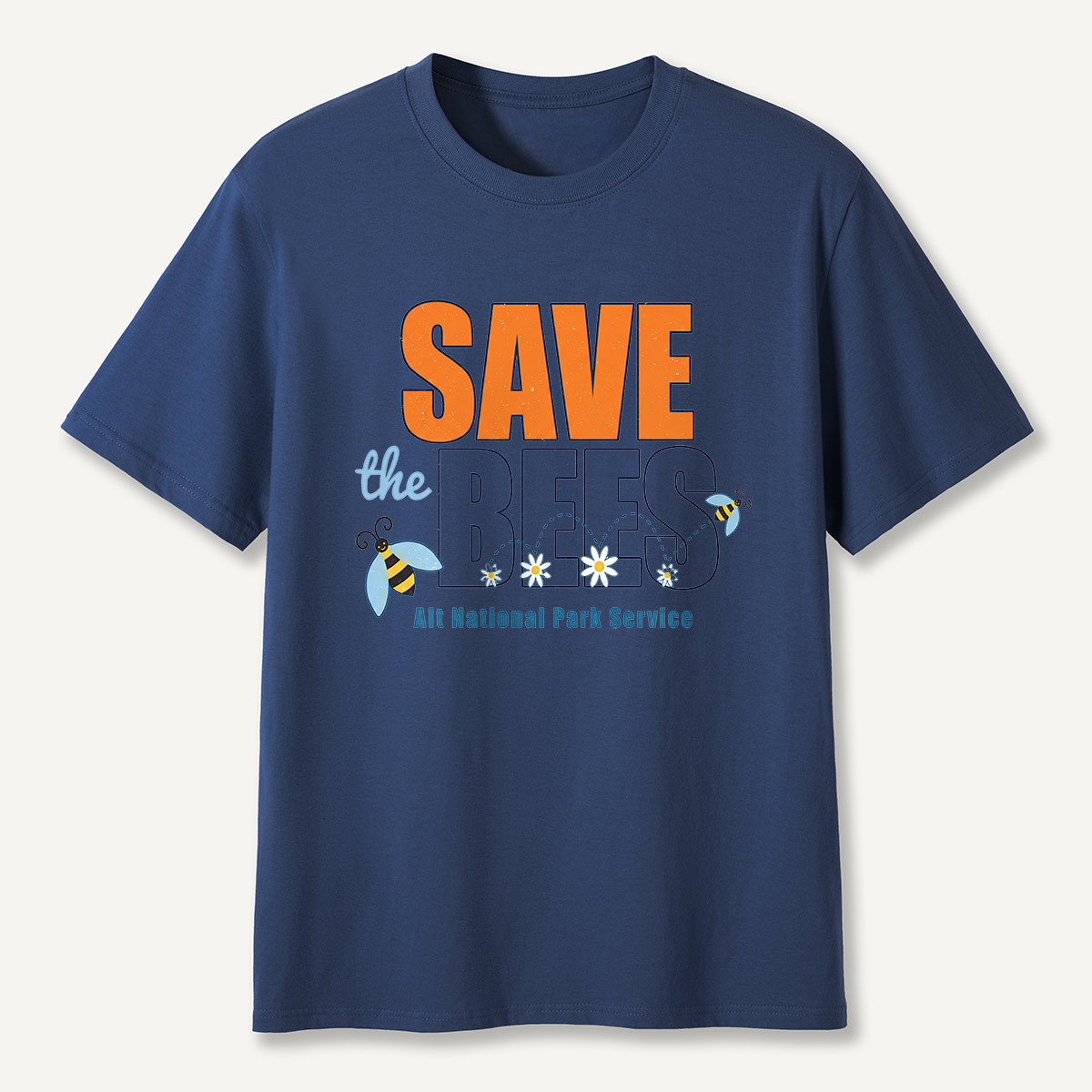 Save the Bees Alt National Park Service T-Shirt