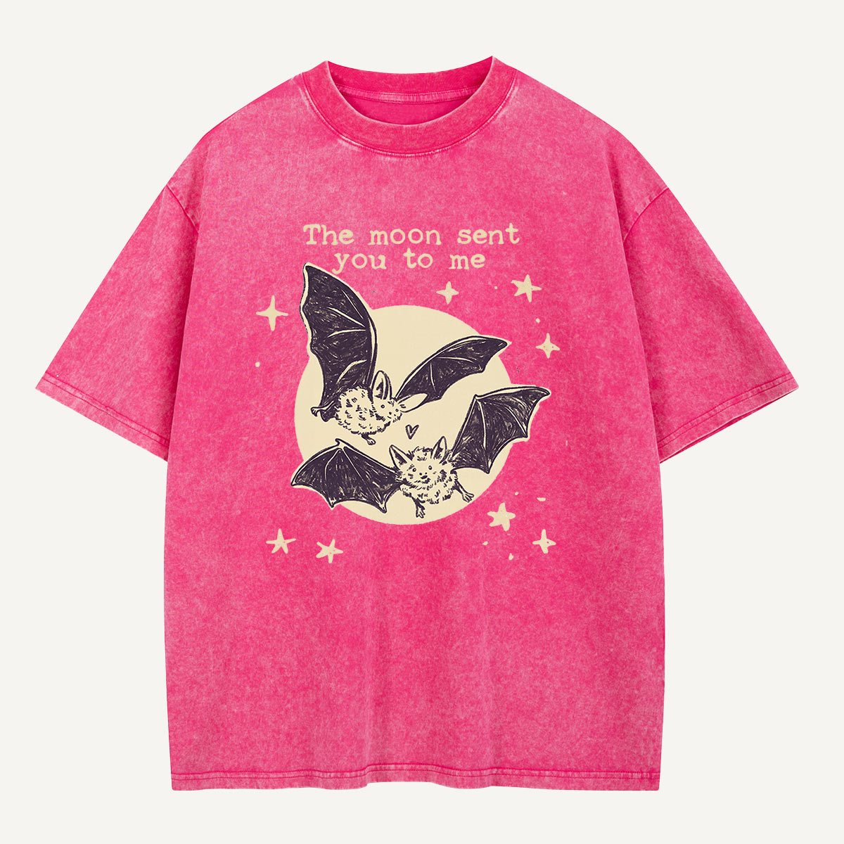 The Moon Sent You to Me Washed T-Shirt