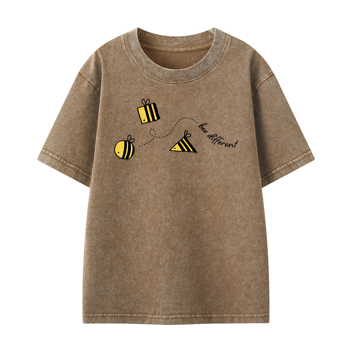Bee Different Kids Washed T-Shirt