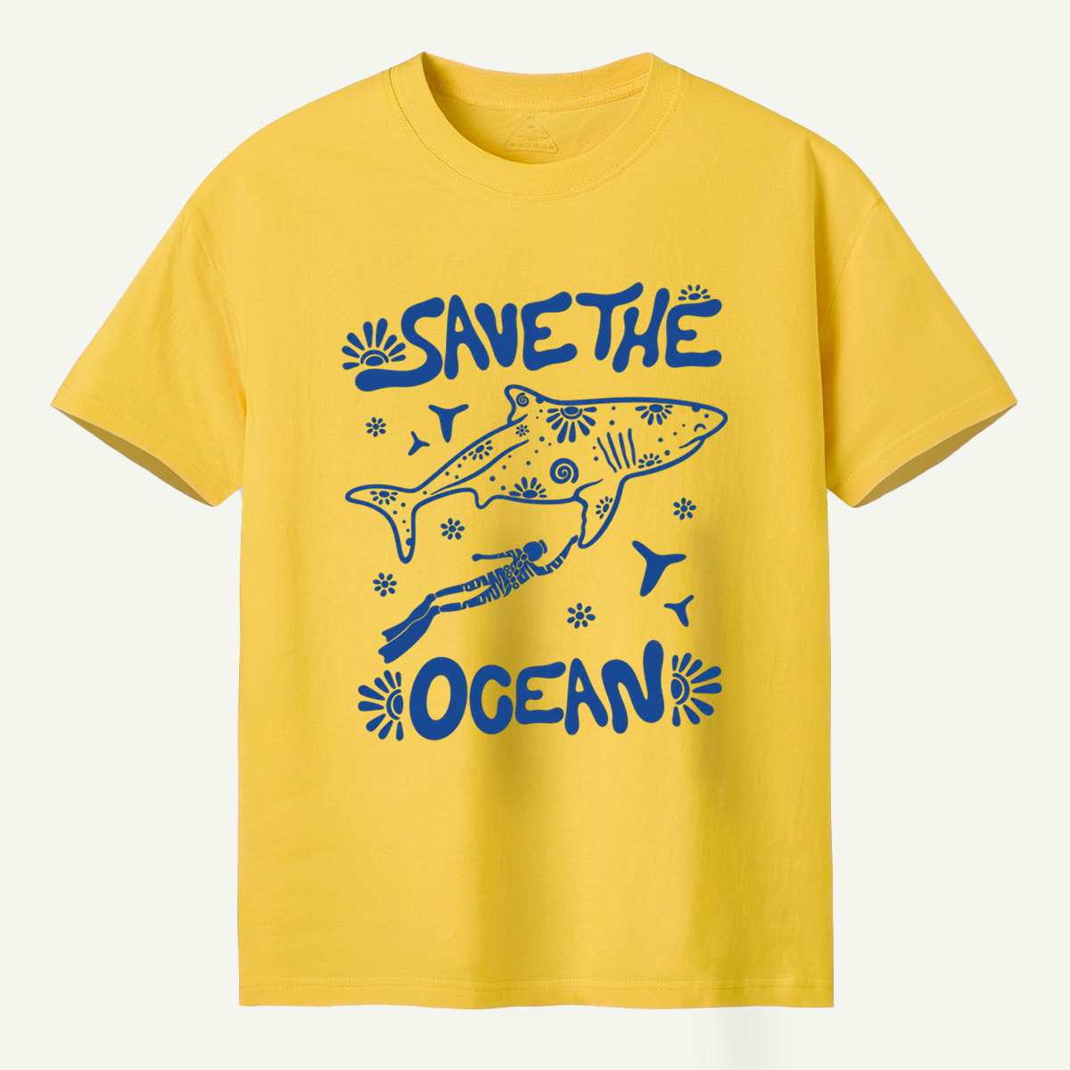 Save The Ocean Whale Marine Life T-Shirt