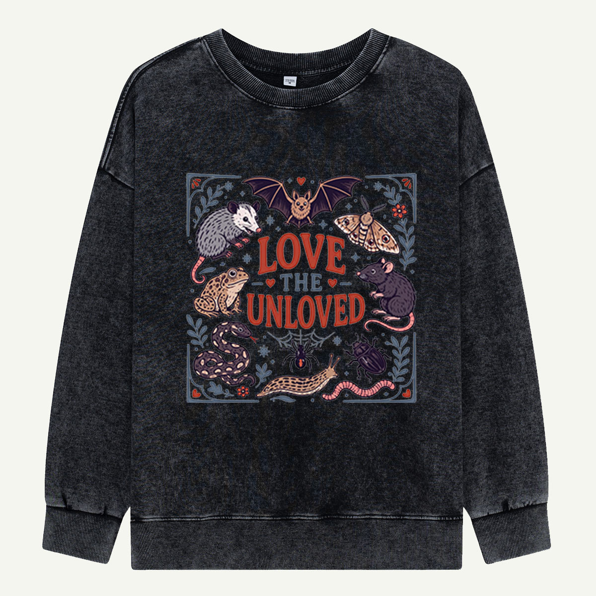 Love the Unloved Wildlife Club Washed Sweatshirts