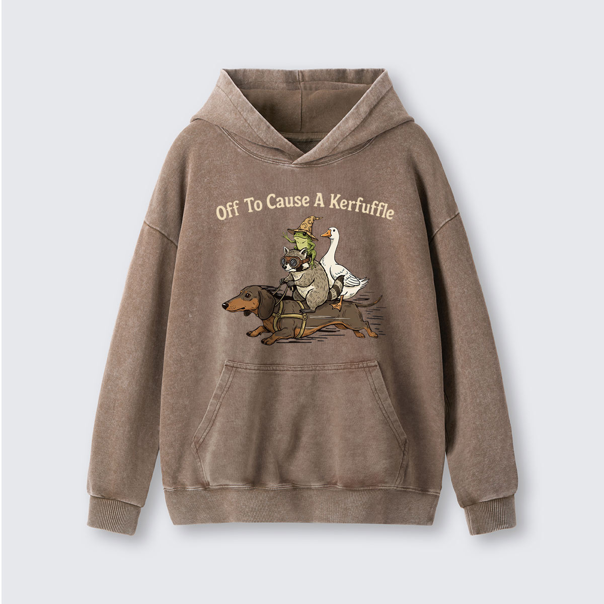 水洗9 Washed Hoodie